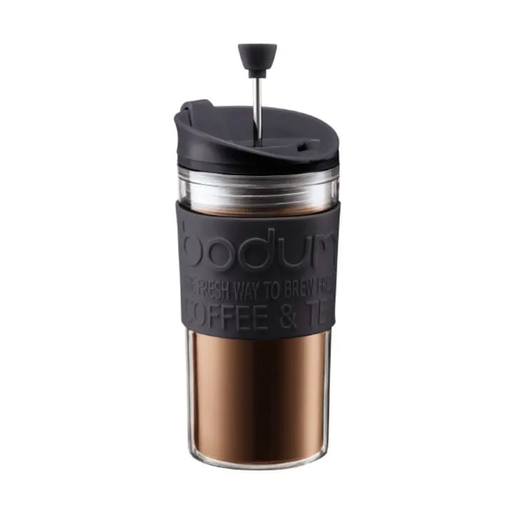 Bodum To go kopper Travel Mug To Go Krus m. Stempel i Sort, 0.35 L, 1