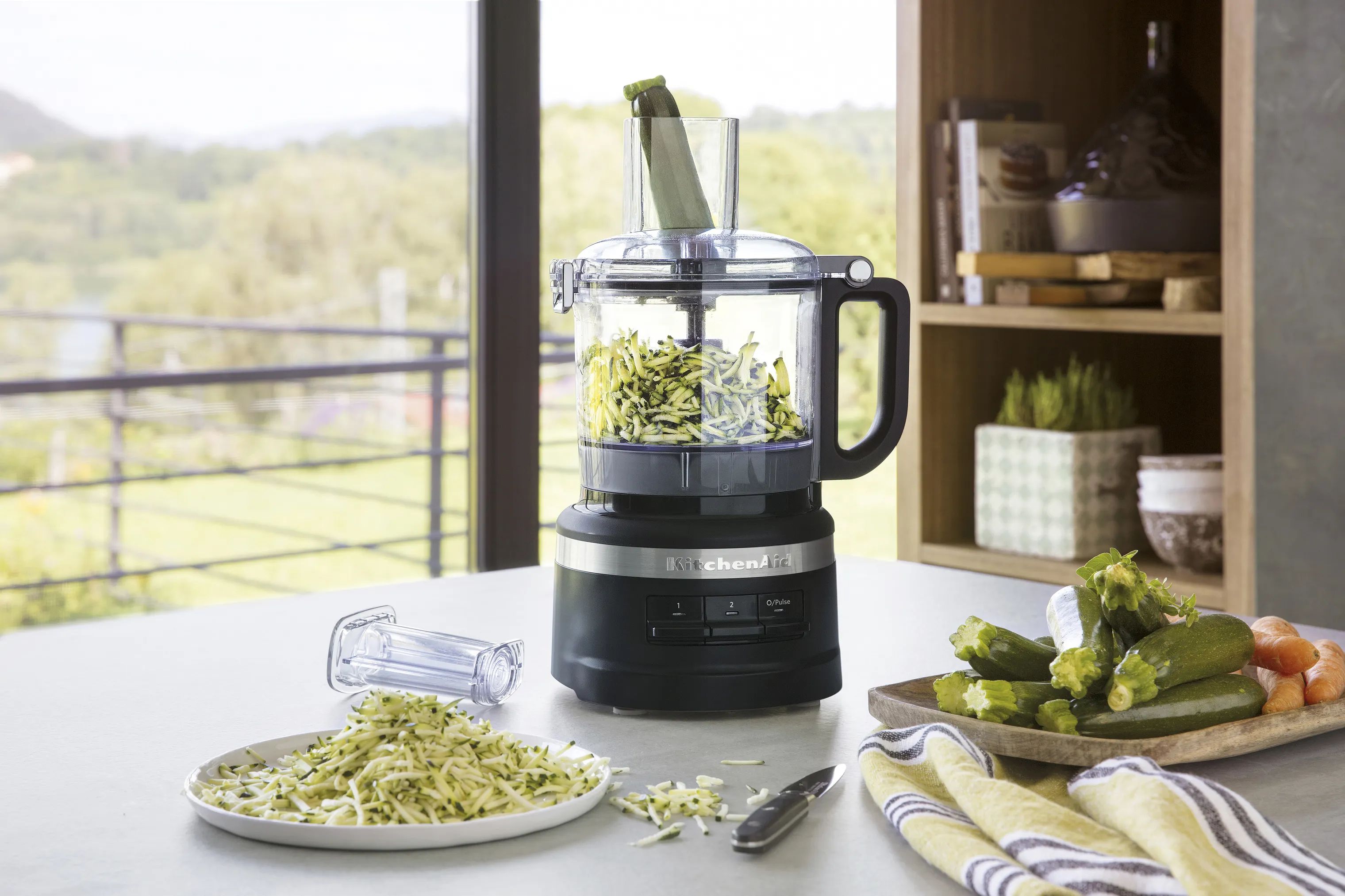 KitchenAid Foodprocessorer 7 Cup 7Cup Foodprocessor i Mat sort, 3
