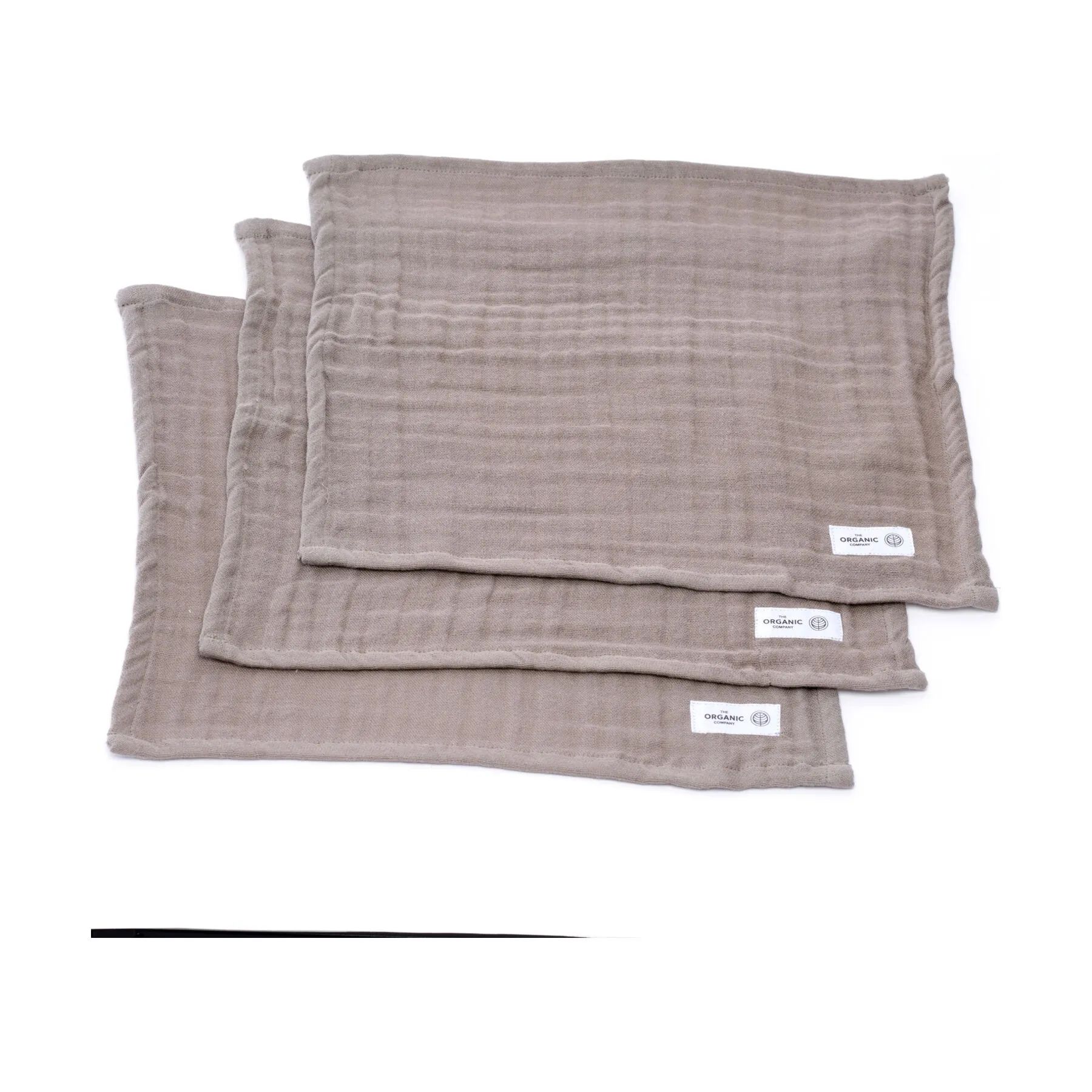 The Organic Company Vaskeklude FINE Vaskeklud - 3 stk. i Ler, 30 cm, 1