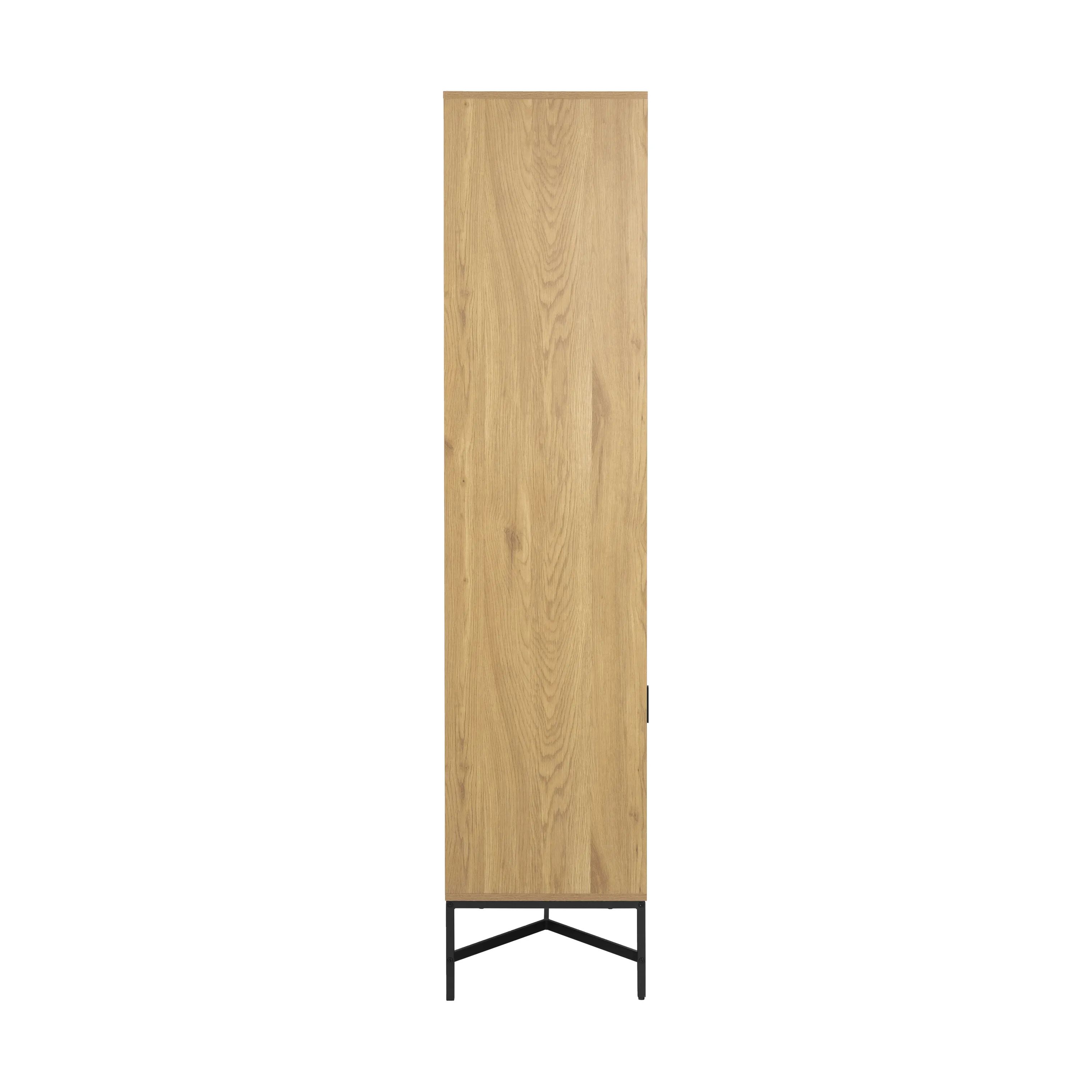 CASA Living Reoler og tilbehør Jaipur Vitrine i Natur/sort, 4