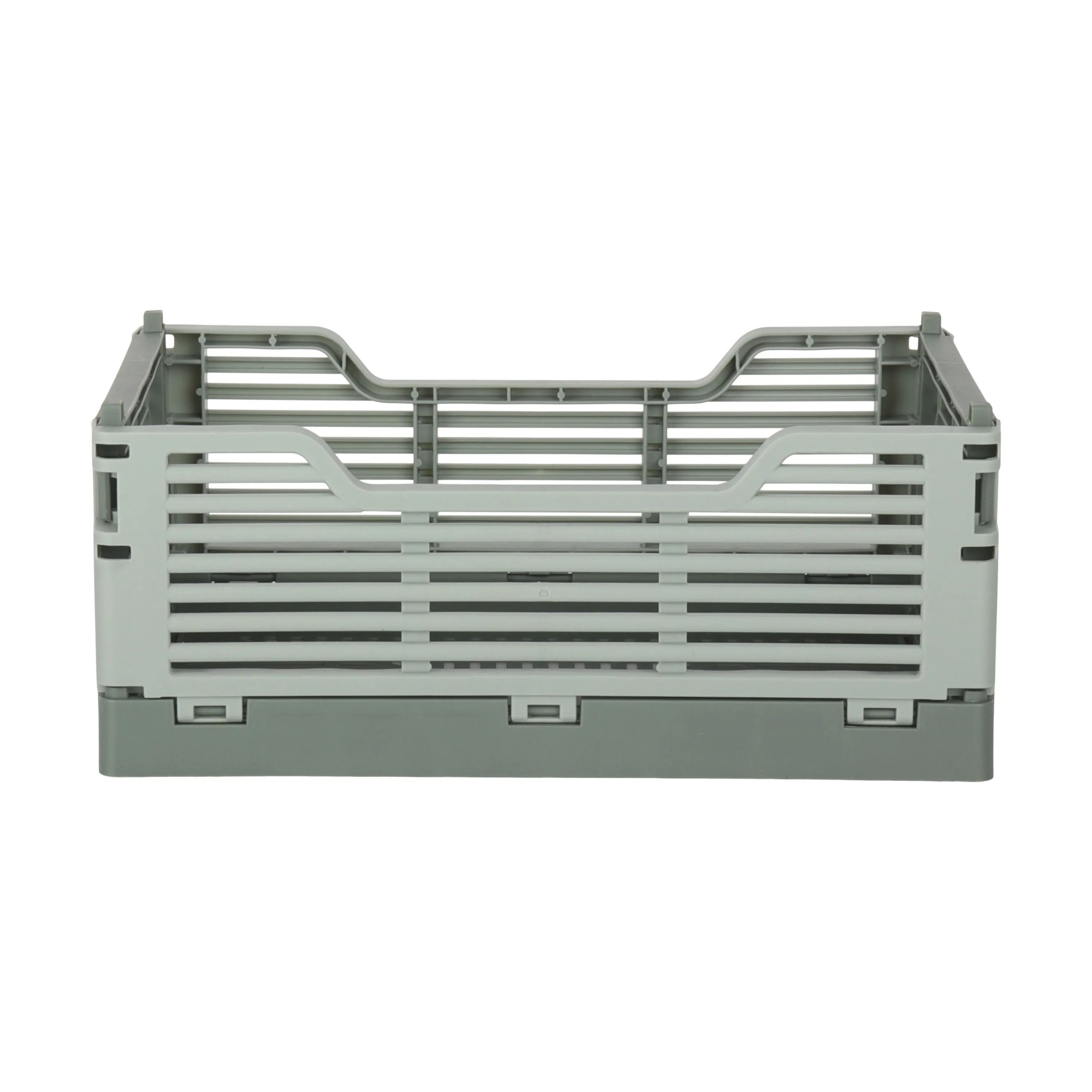CASA Living Kasser Foldekasse i Grøn, B15 x L22 cm, 3
