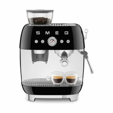 Smeg Espressomaskiner 50's Style Espressomaskine i sort, 1