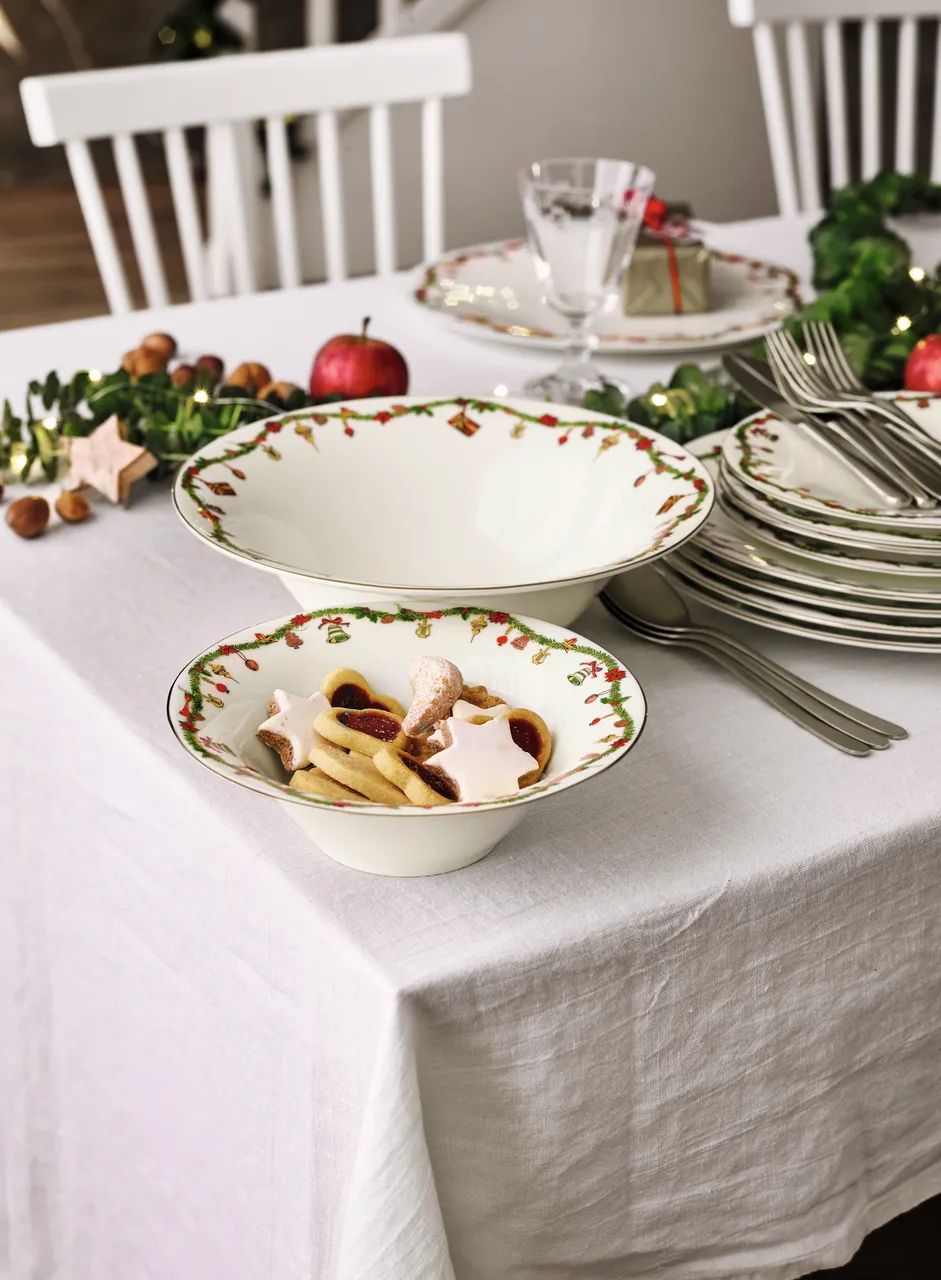 Hutschenreuther Serveringsskåle Nora Christmas Skål i 20,4 cm, 2