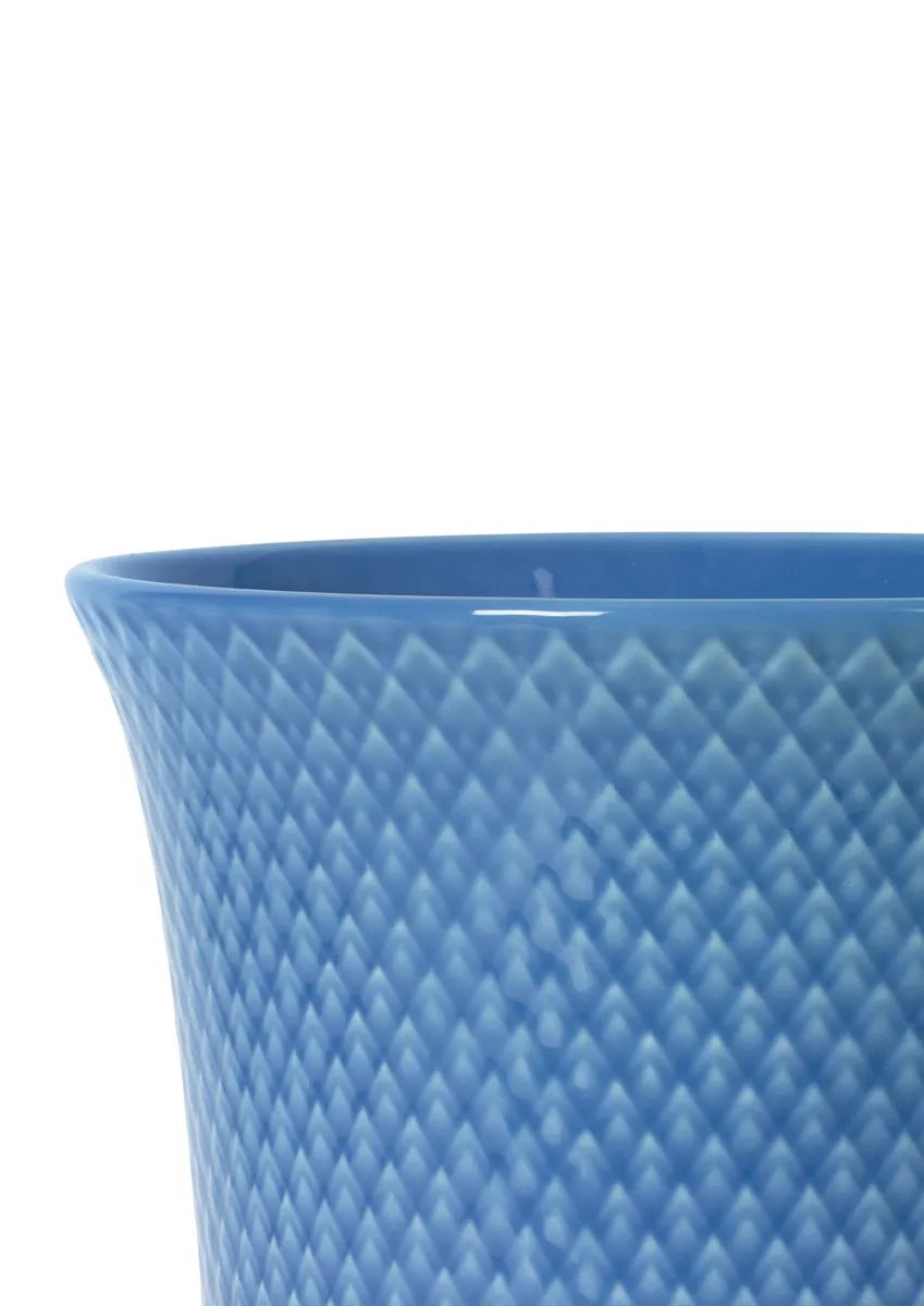 Lyngby Porcelæn Vaser Rhombe Color Vase i Blå, 4