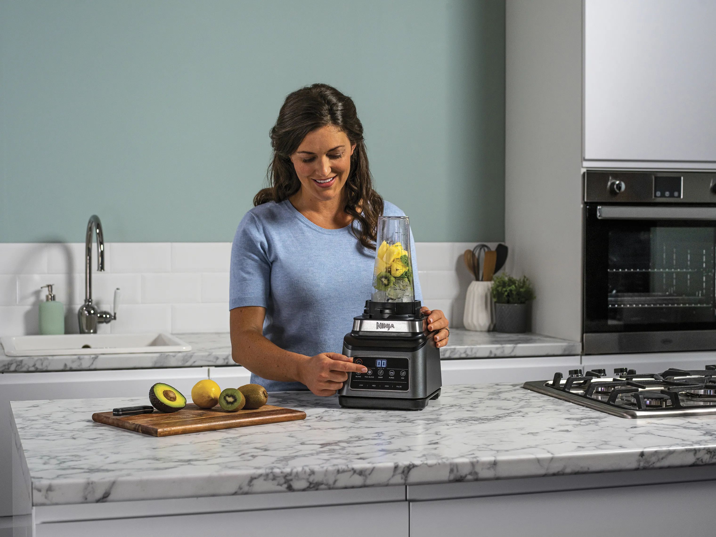 Ninja Foodprocessorer Ninja 3in1 Foodprocessor/Blender BN800EU i Sort, 4