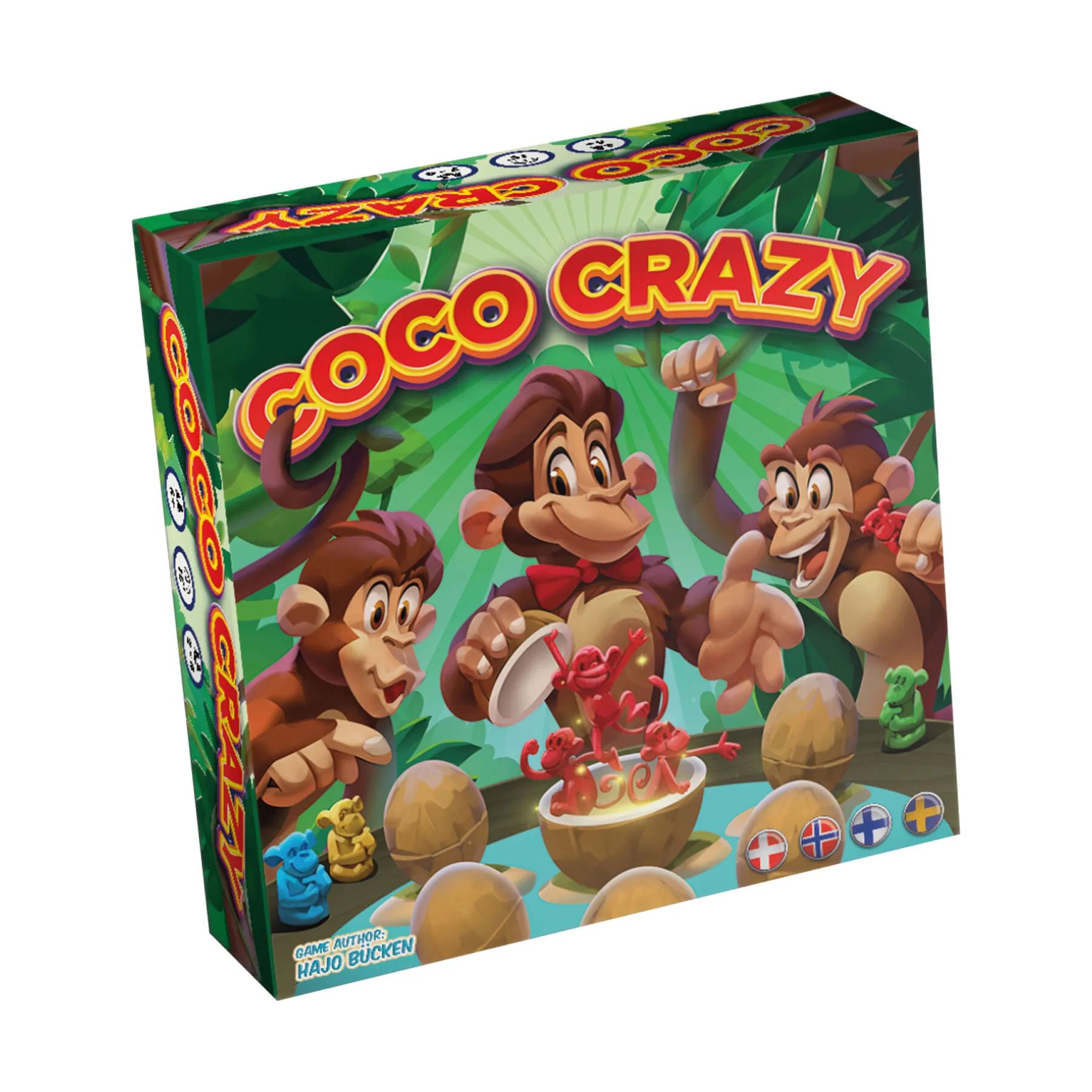 Spilbræt Spil Brætspil - Coco Crazy i Multifarvet, 1