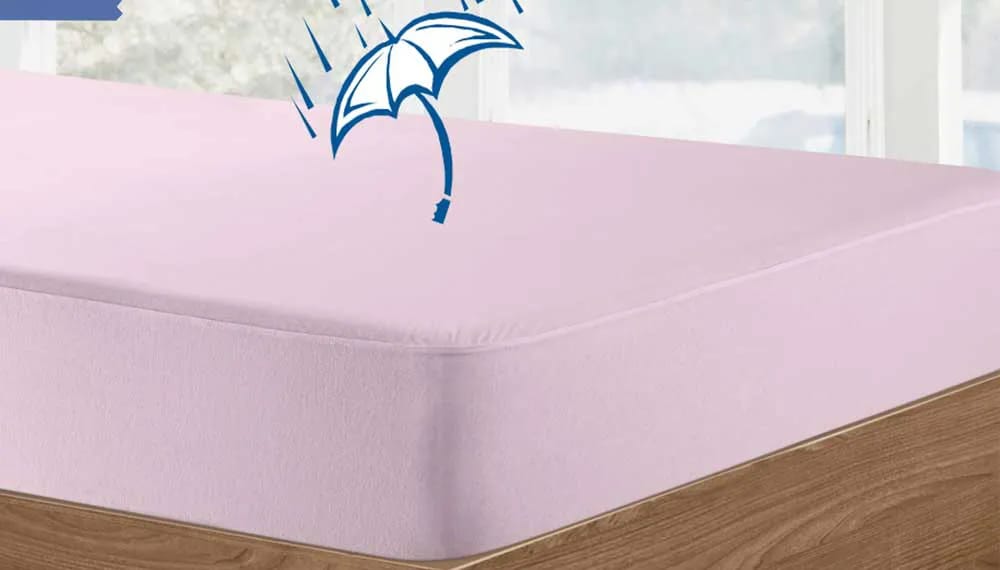 Velfont Lagner Vådliggerlagen i Pale pink, B180 x L200 cm, 2