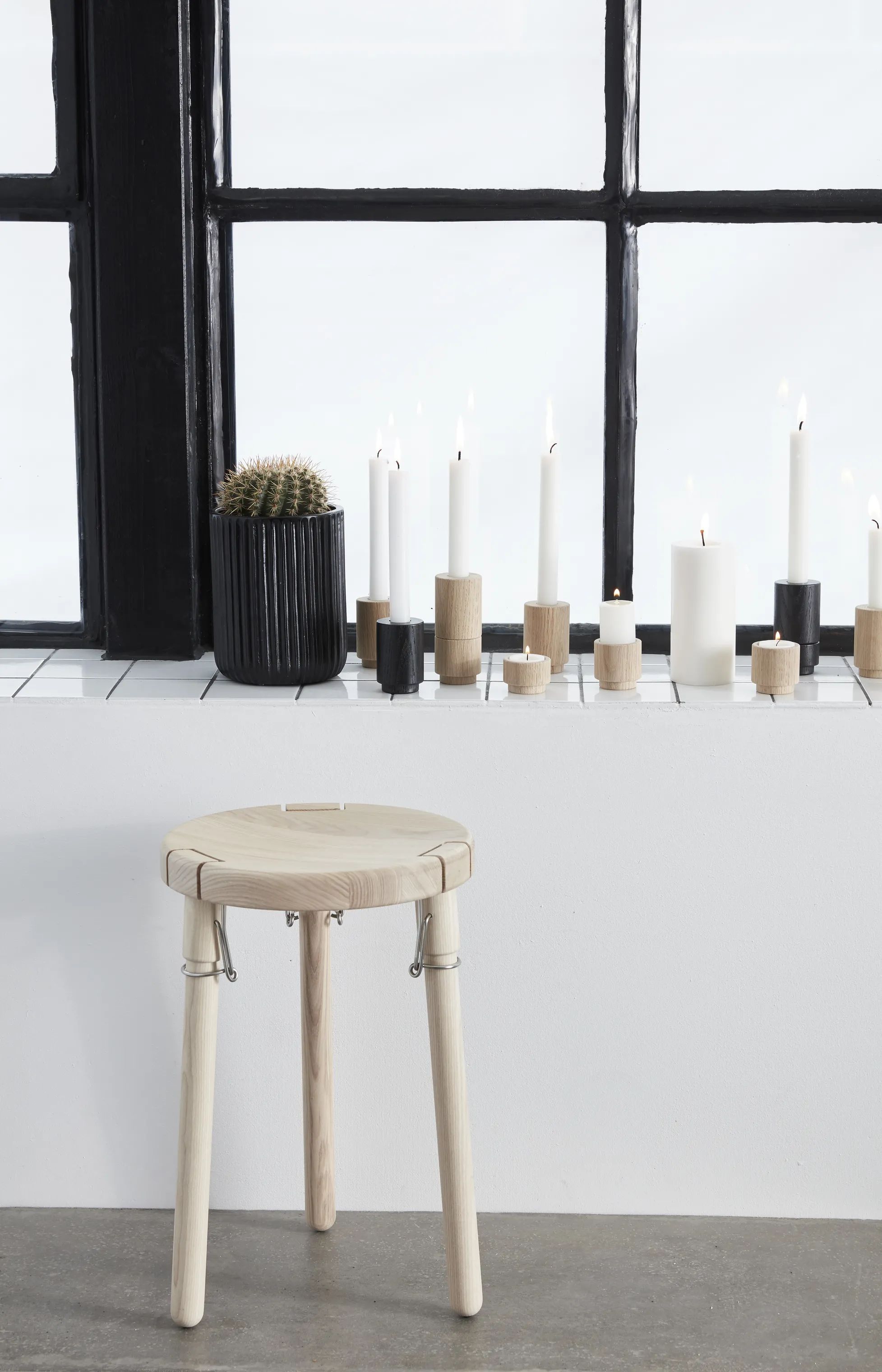 Andersen Furniture Skamler U1 Taburet i Lyst træ, 2