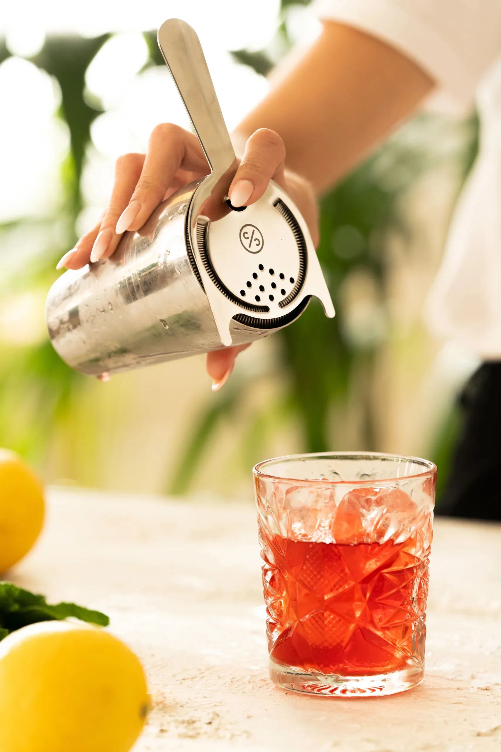Cocktail Club Øvrigt bartilbehør Hawthorne Strainer i stål, 3