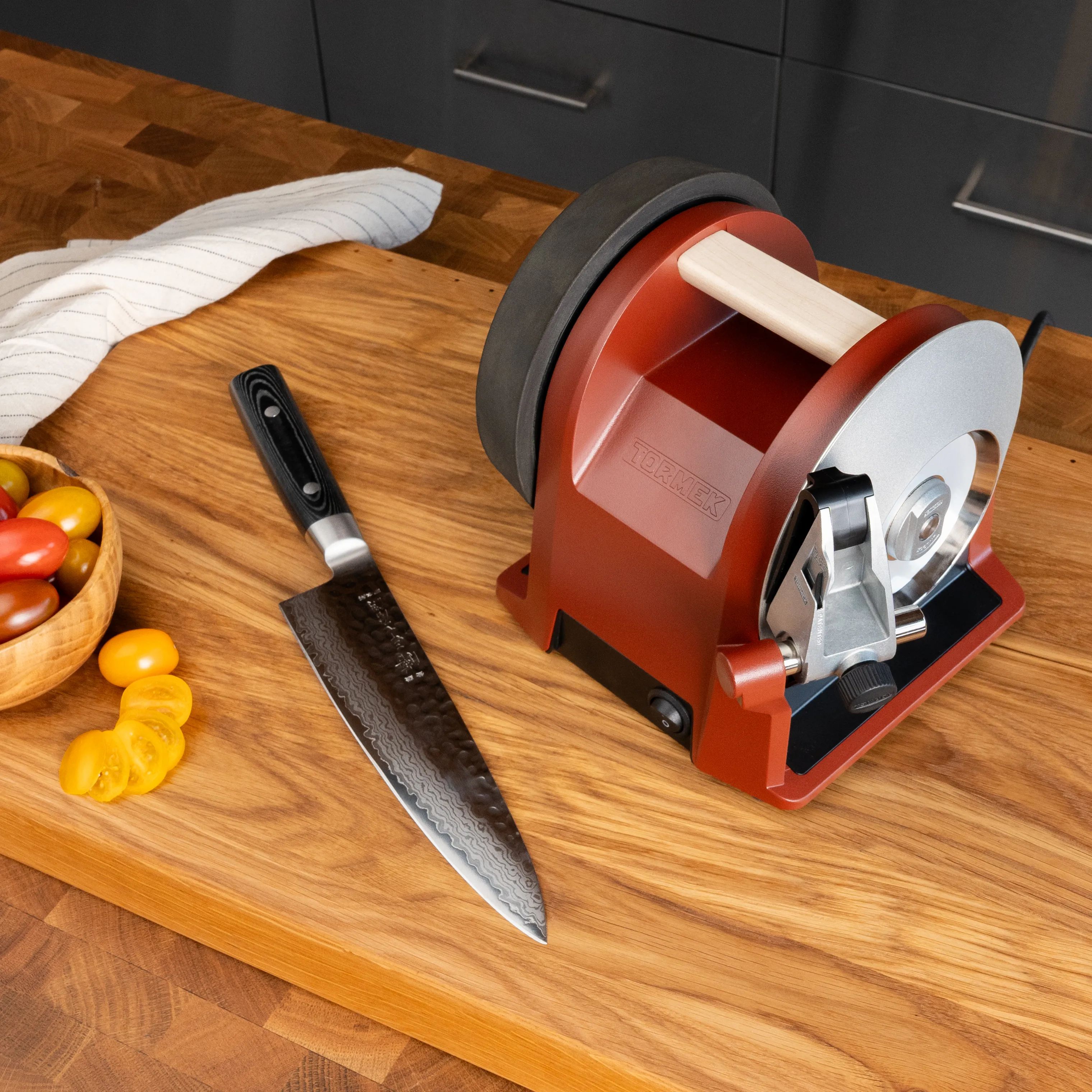 Tormek Knivslibere T-1 Elektrisk Knivsliber i Swedish Red, 5
