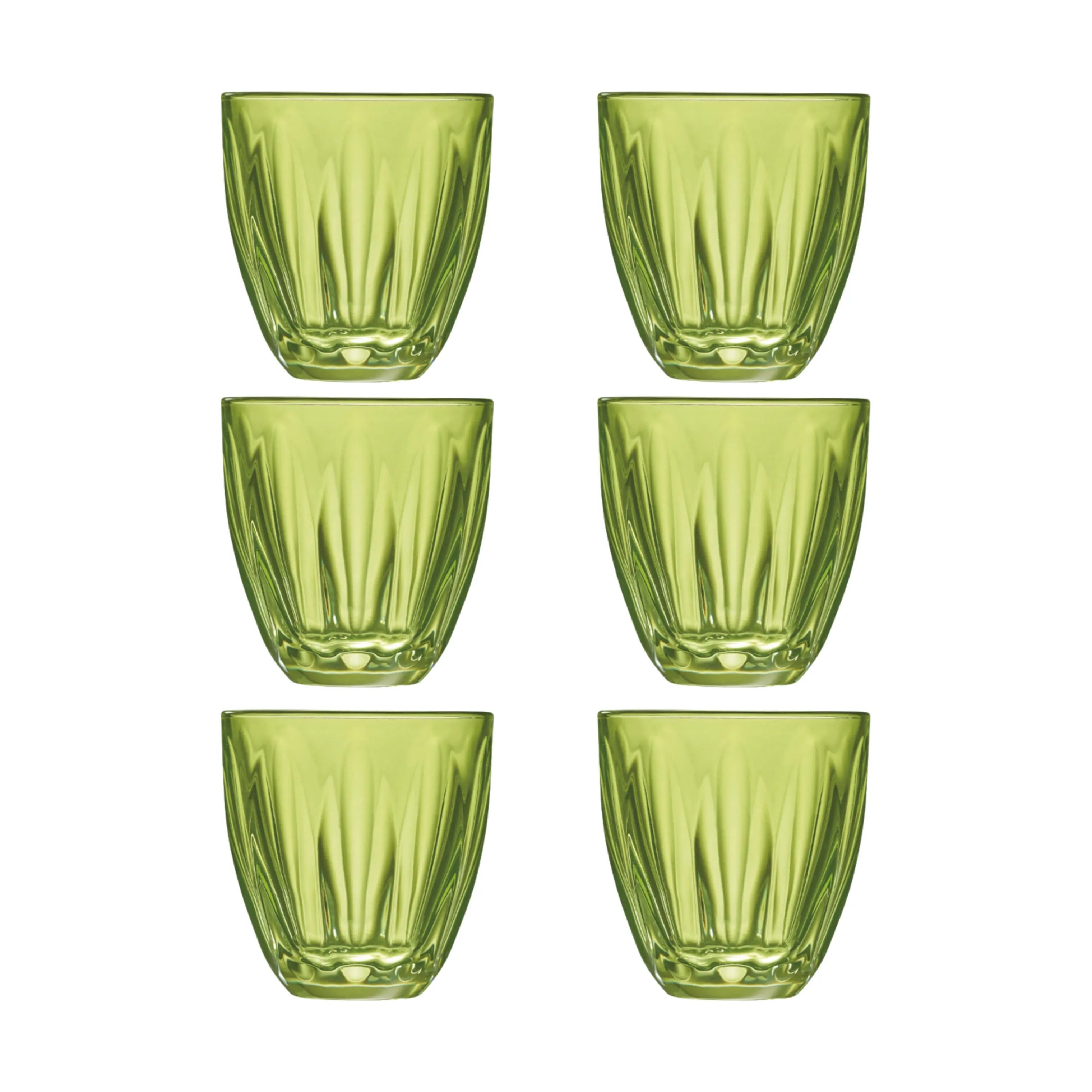La Rochère Vandglas Lily Vandglas - 6 stk. i Grøn, 1