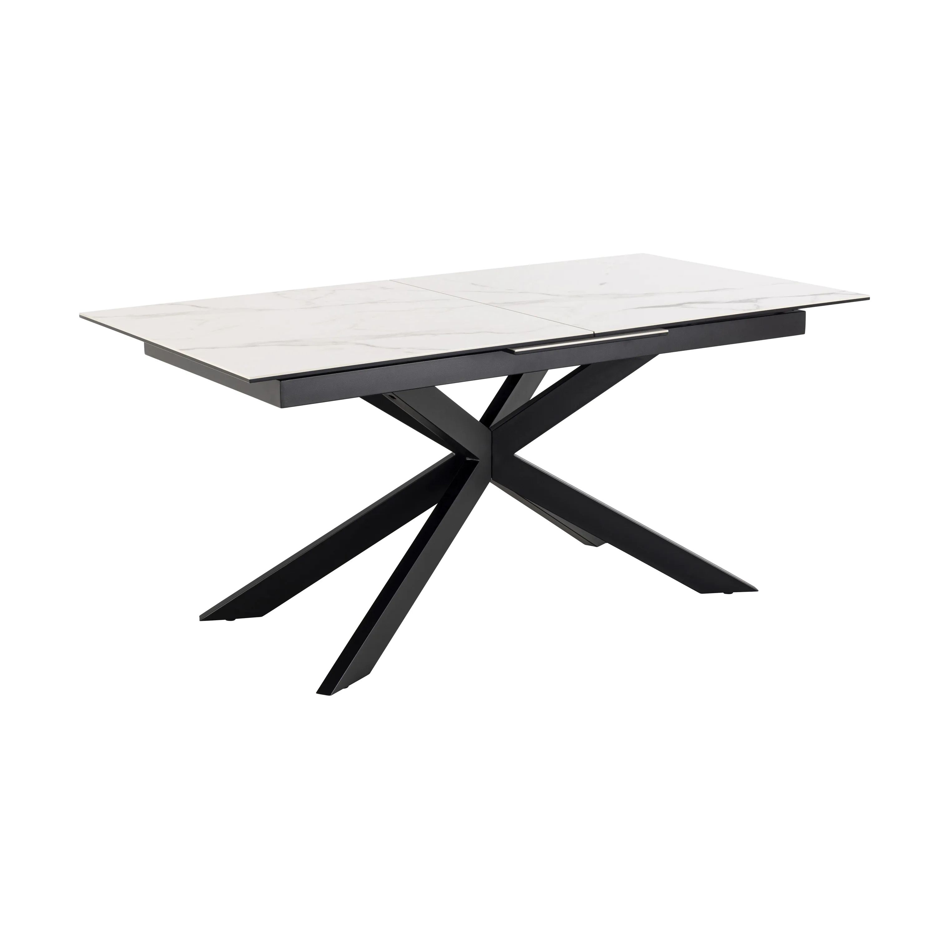 CASA Living Spiseborde Irwine Spisebord i Hvid, H76 x B210 x L90 cm, 3