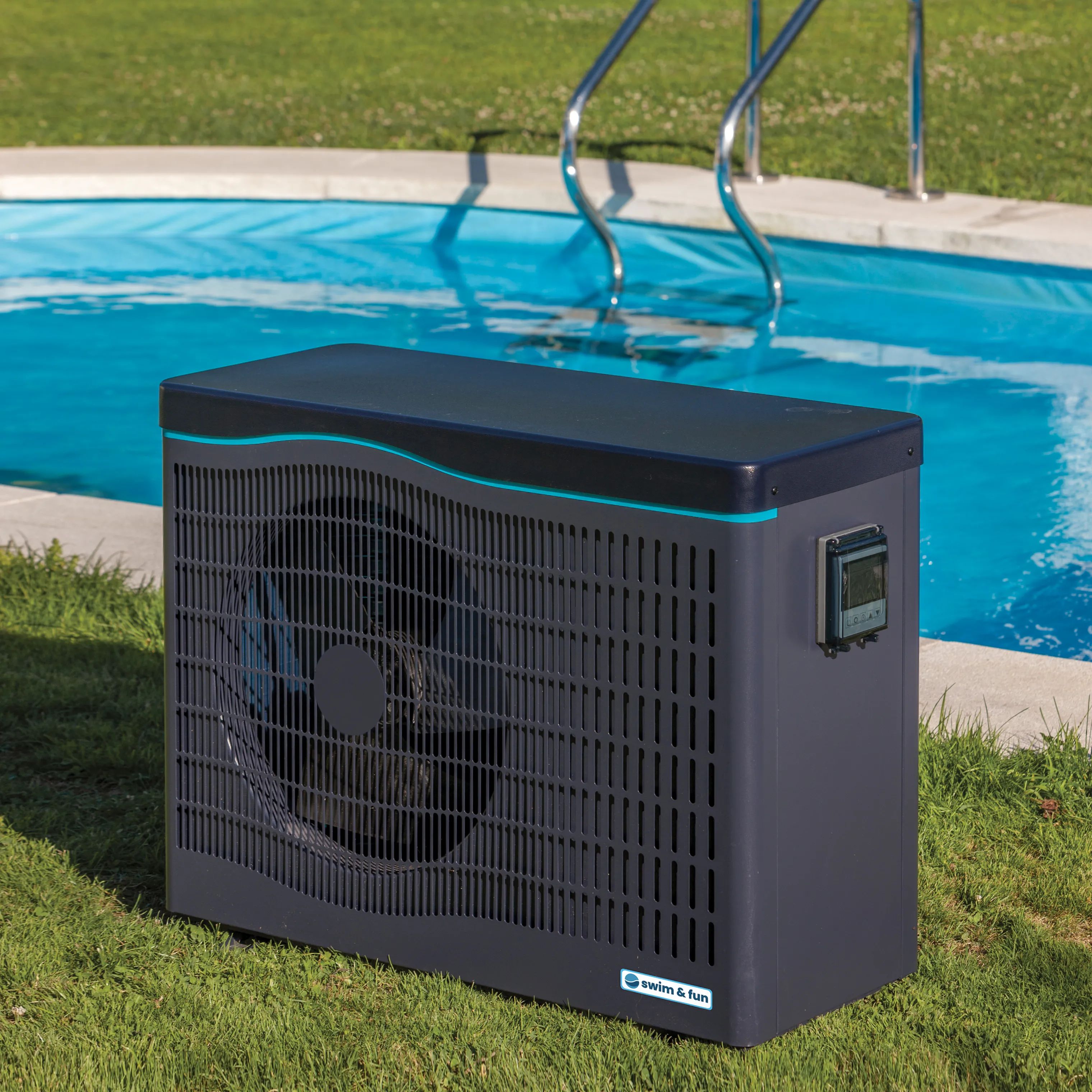 Swim & Fun Pumper Varmepumpe til pool i 40.000 liter, 3