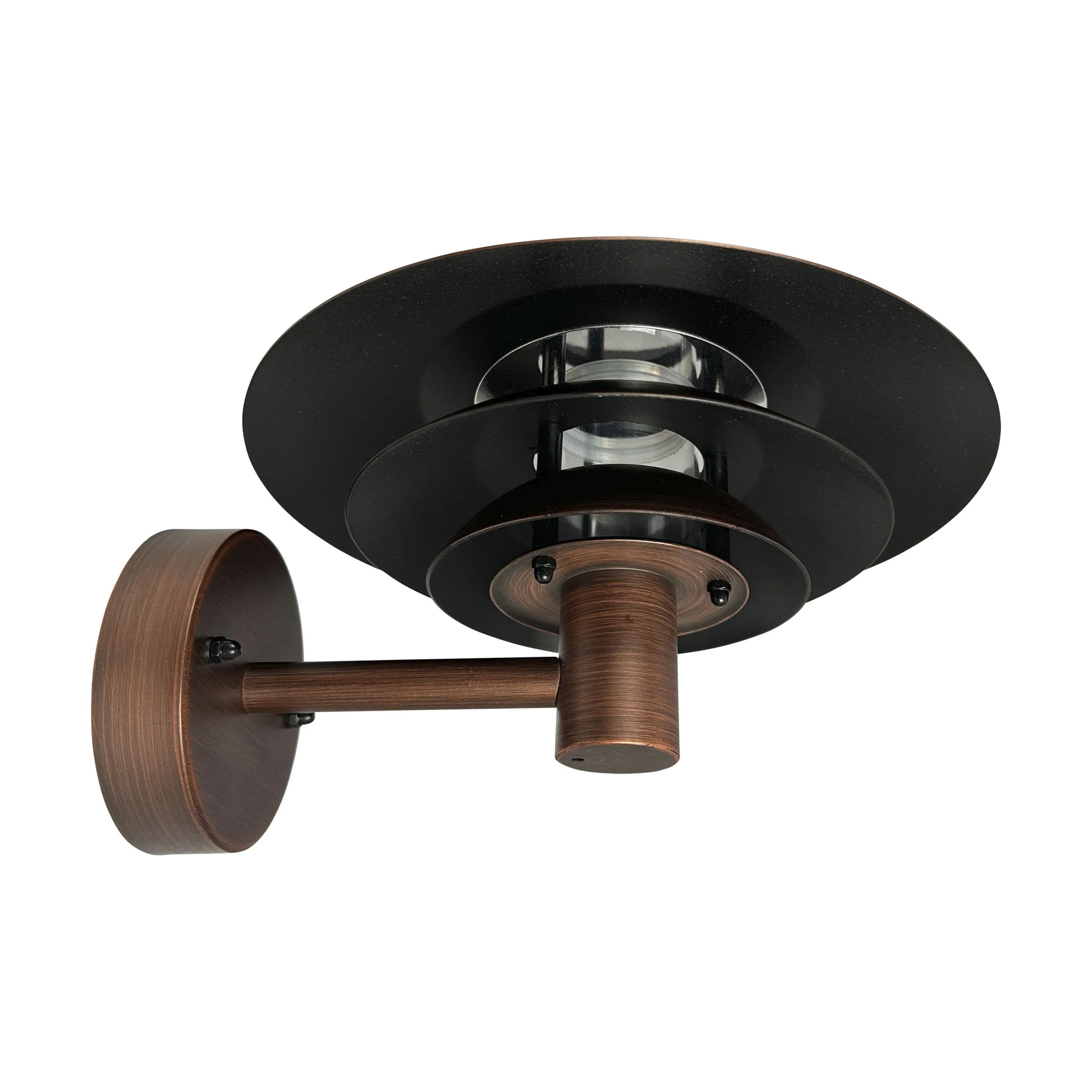 Dyberg Larsen Udendørs væglamper Udendørs Væglampe DL25 i Kobber, 3