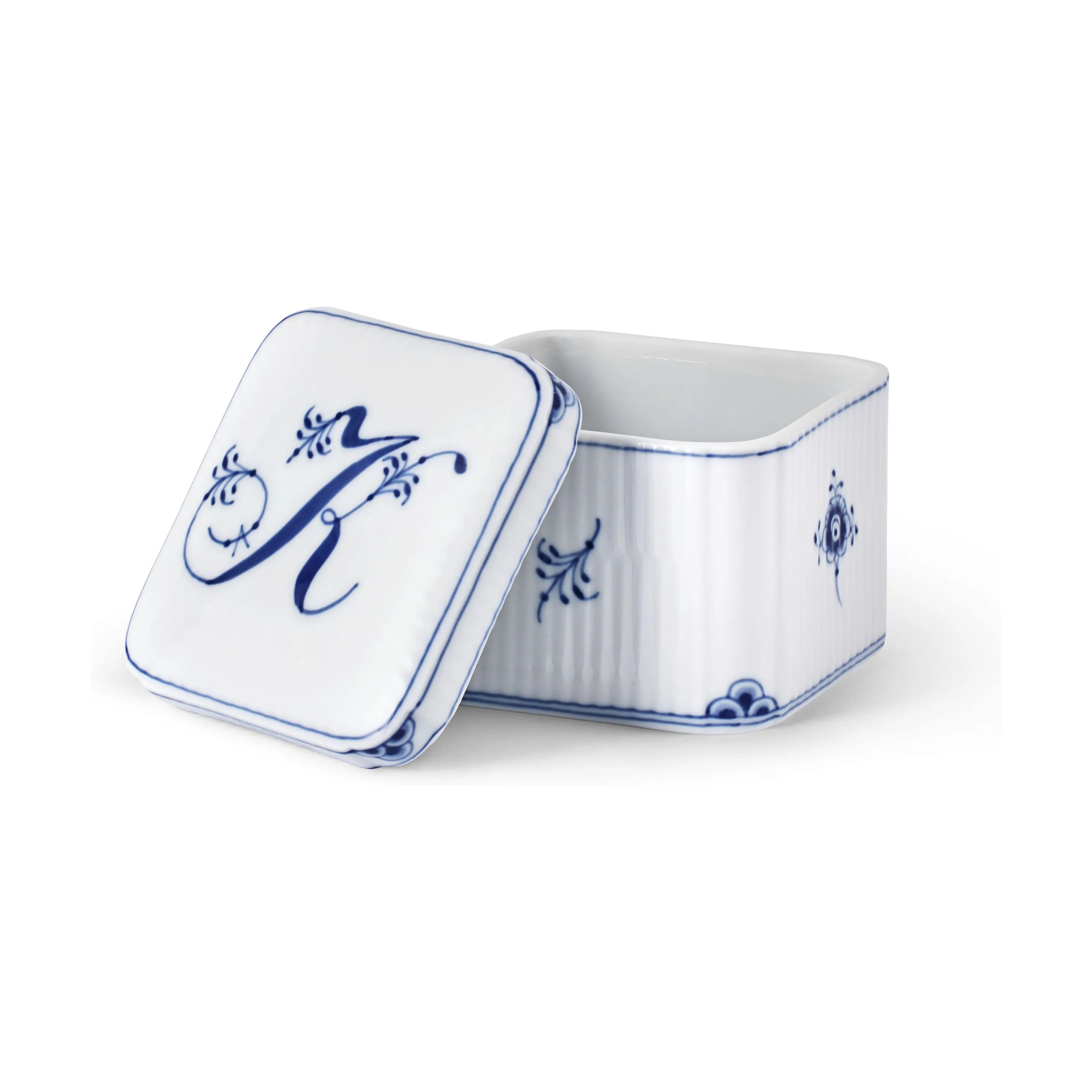 Royal Copenhagen Bonbonniere Alfabet Bonbonniere - K i K, 1