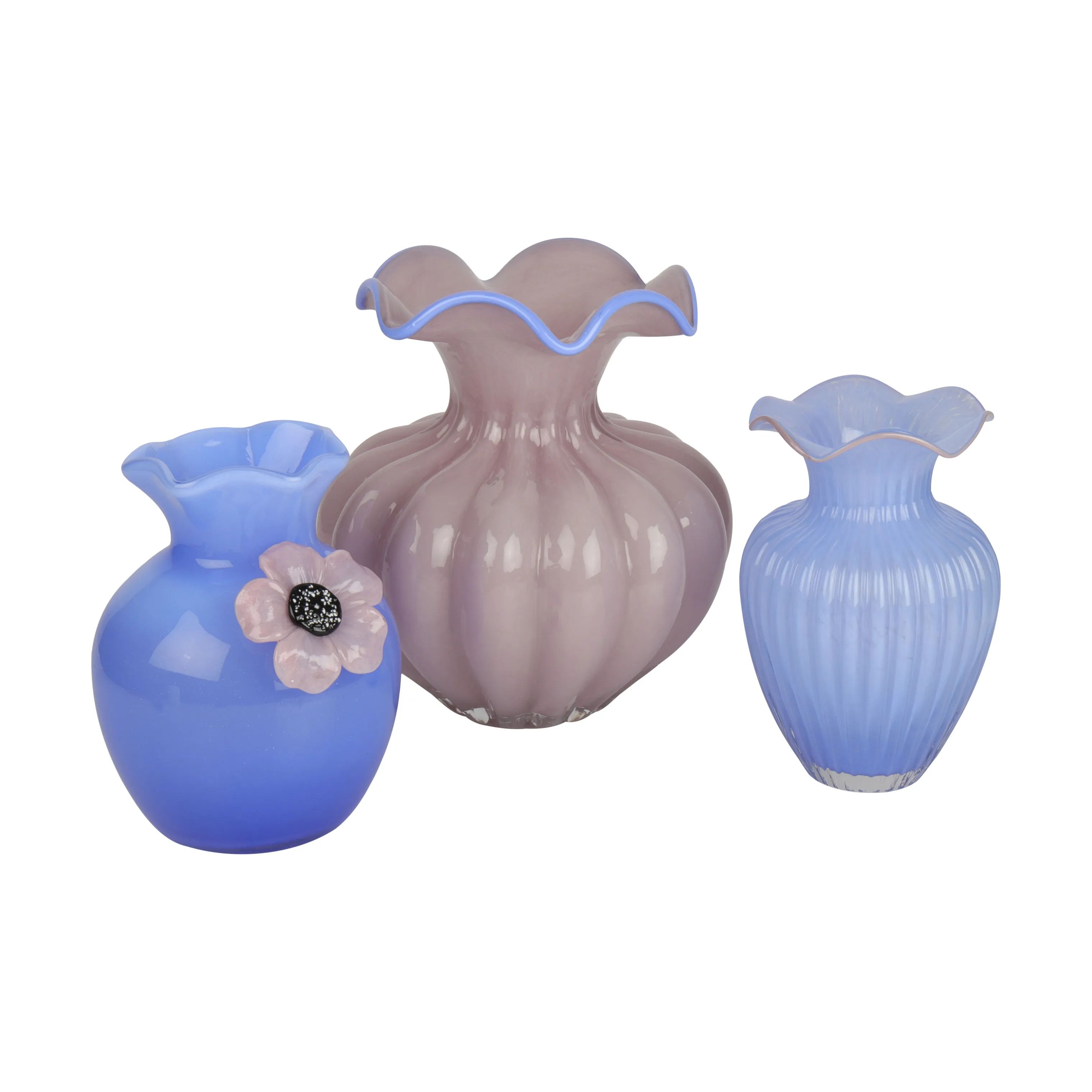 CASA Living Vaser Vase i Blå/rosa, 4