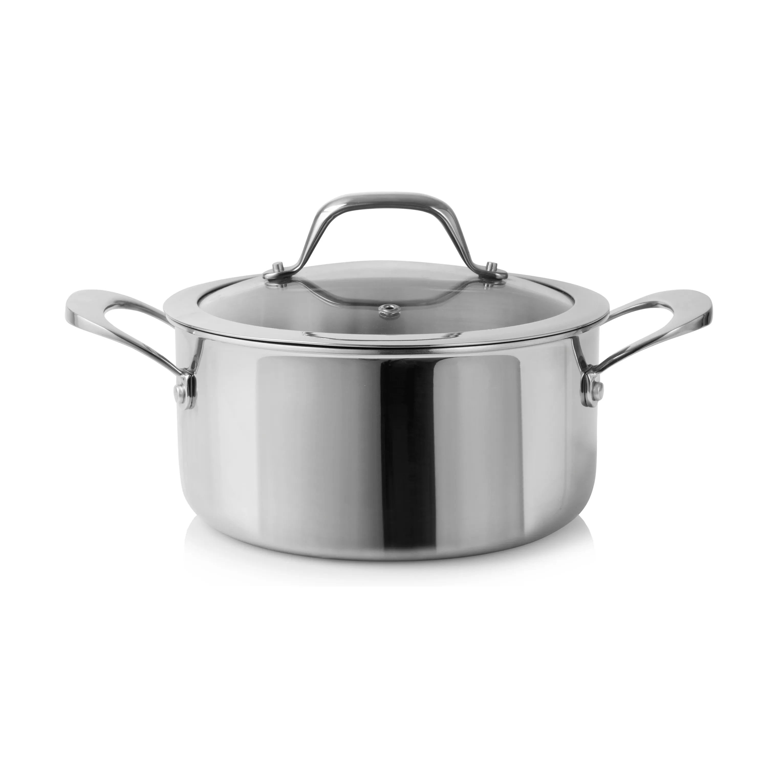 Cook & Baker Grydesæt 3-ply Grydesæt - 7 dele i Stål, 3