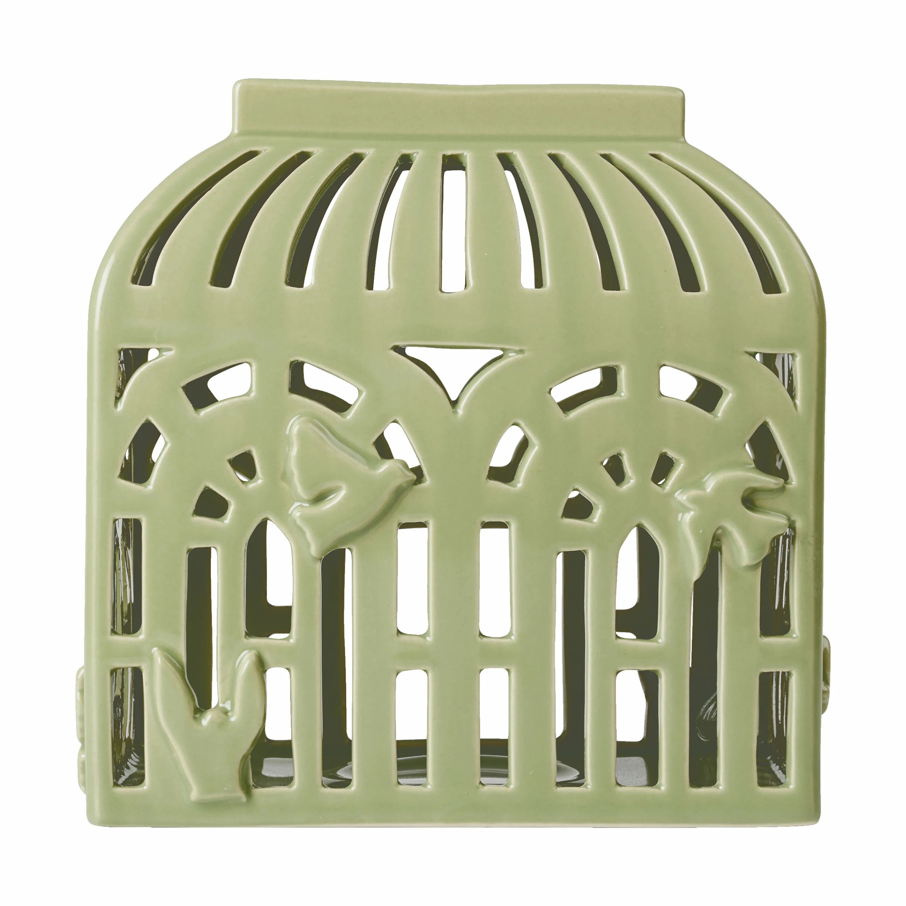 Kähler Fyrfadsstage Orangery Lyshus i Spring leaf, 1