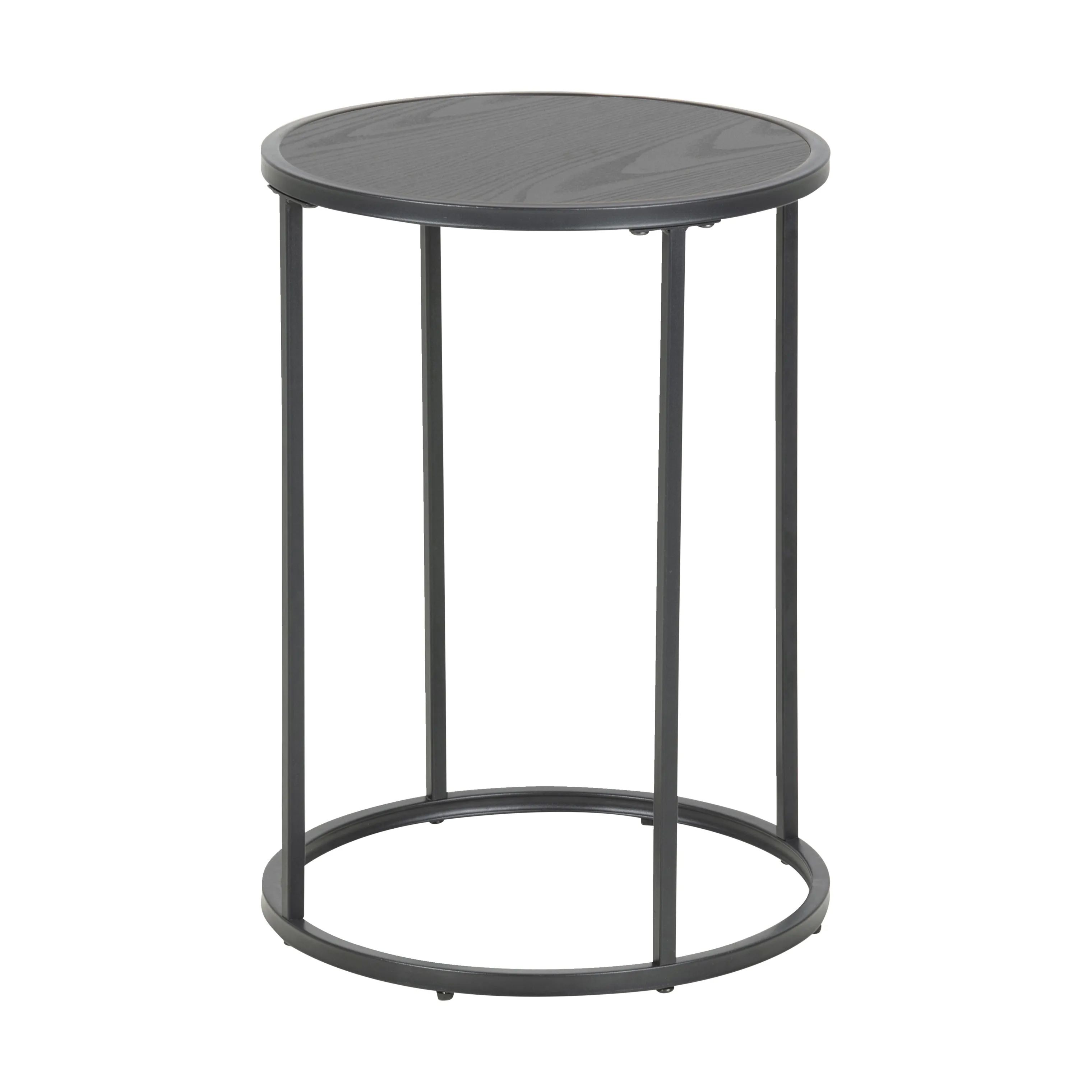 CASA Living Sideborde Seaford Hjørnebord i Sort, 1