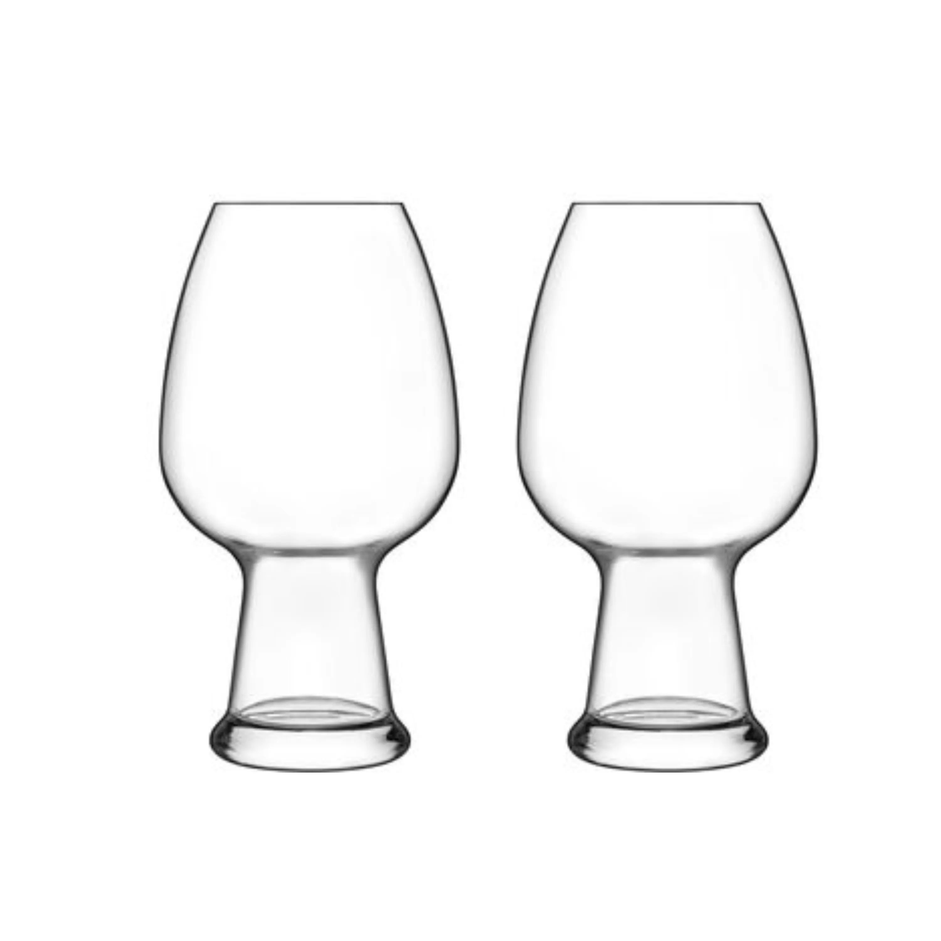 Luigi Bormioli Ølglas Birrateque Ølglas til Hvede - 2 stk. i klar, 1
