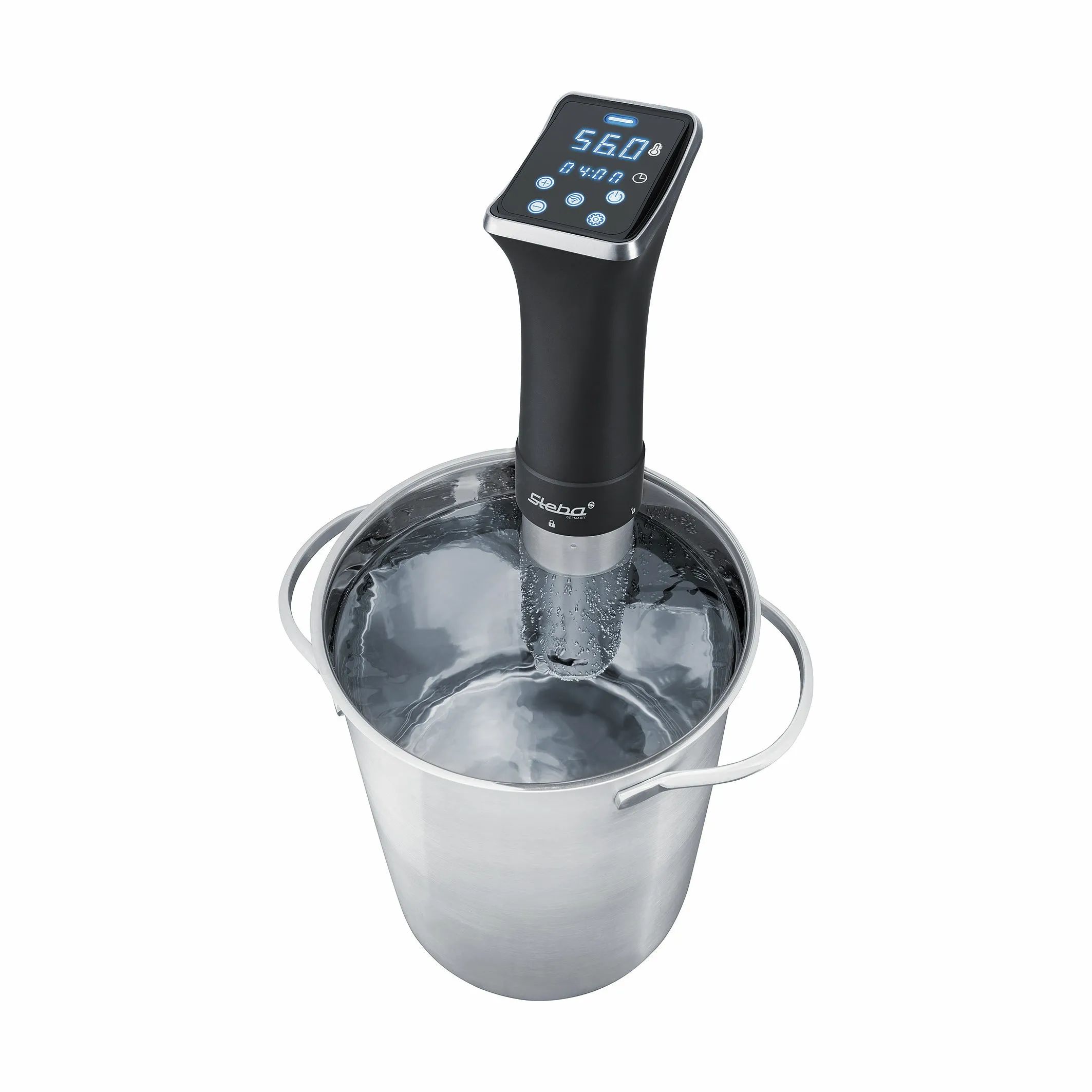 Steba Sous vide stave Sous vide Cooker Stav STSV80 i Stål/antracit, 4