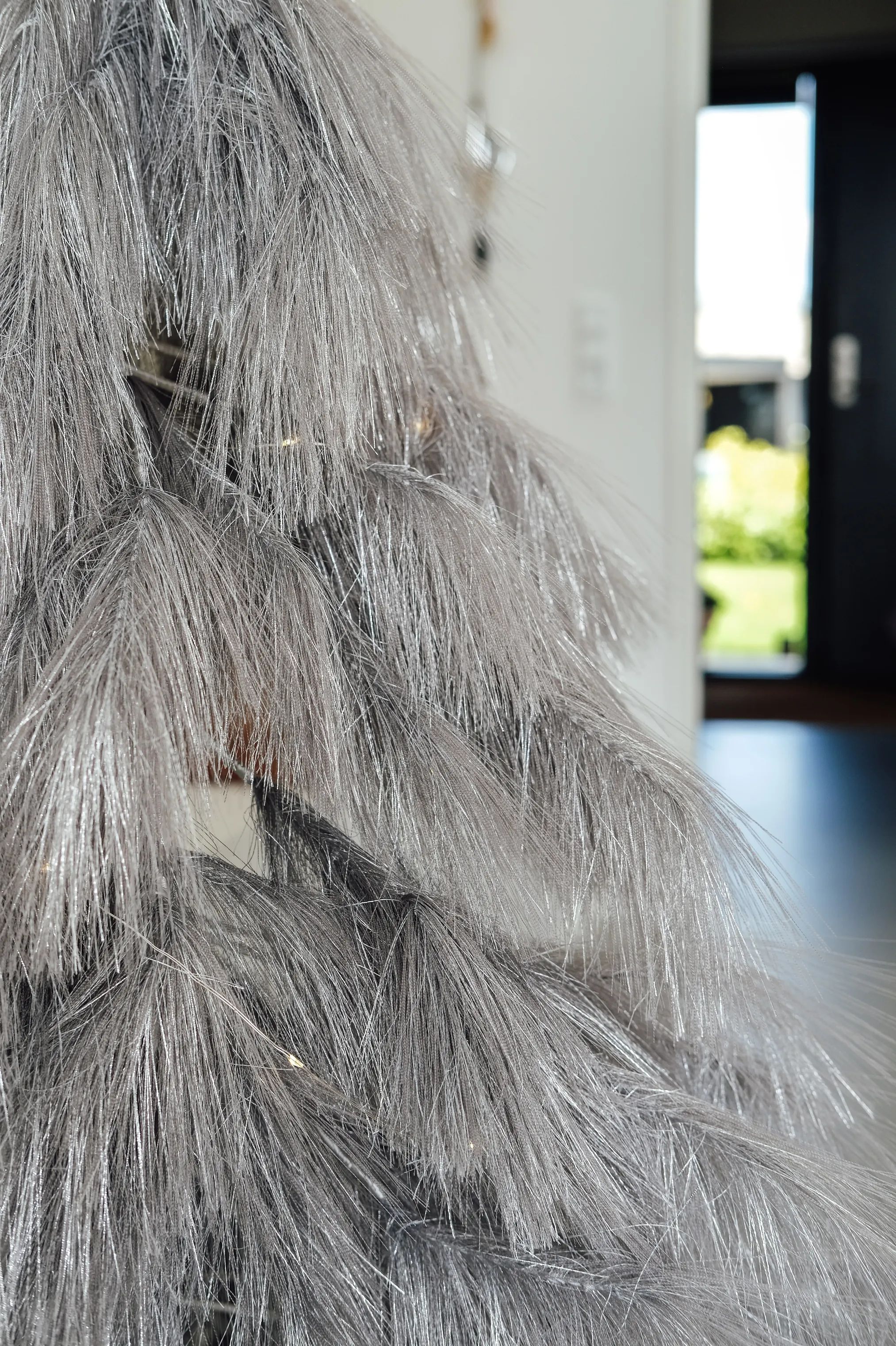 Casa Christmas Juletræer Pampas Juletræ i Lysegrå, H155 x Ø95 cm, 2