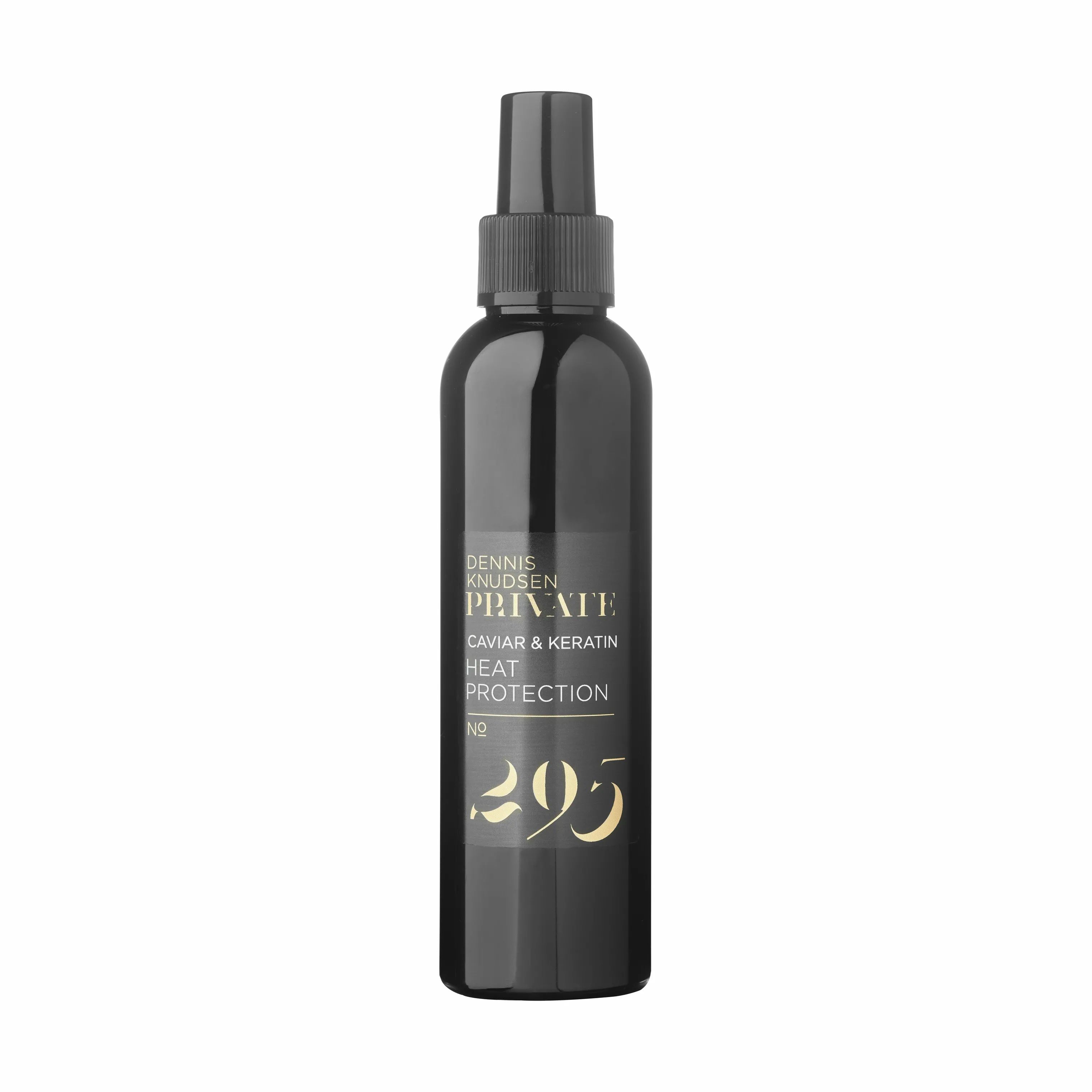 Dennis Knudsen Shampoo og hårpleje PRIVATE Caviar & Keratin Heat Protection Spray i Sort, 1