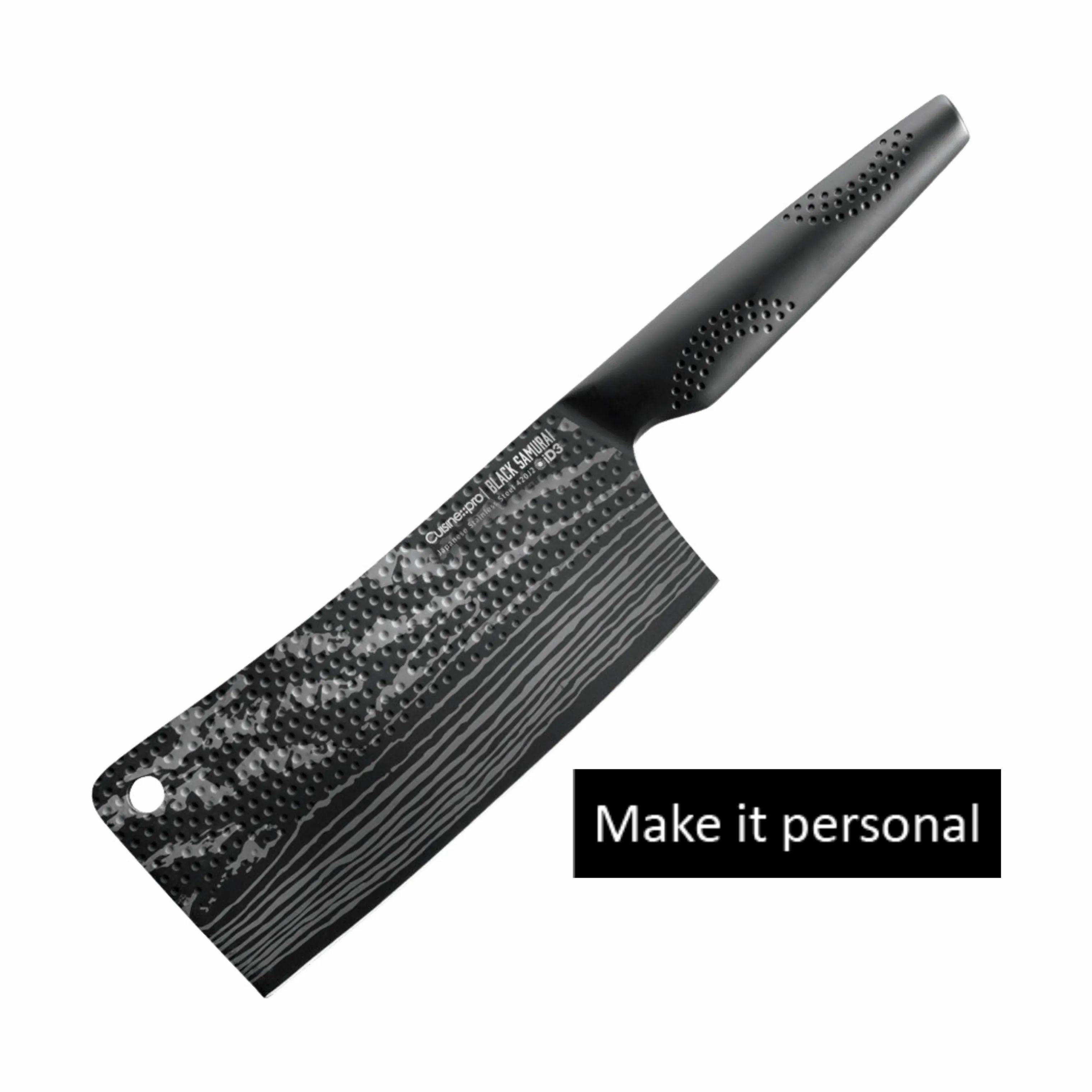 THE CUSTOM CHEF™ Kokkeknive Cuisine::pro®
iD3 BLACK SAMURAI™ Cuisine::pro iD3 BLACK SAMURAI™ Kødøkse i Sort, 1