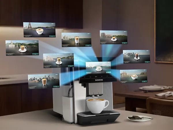Siemens Espressomaskiner EQ900 Plus iAroma Espressomaskine TQ927EZ3 i Grå, 5