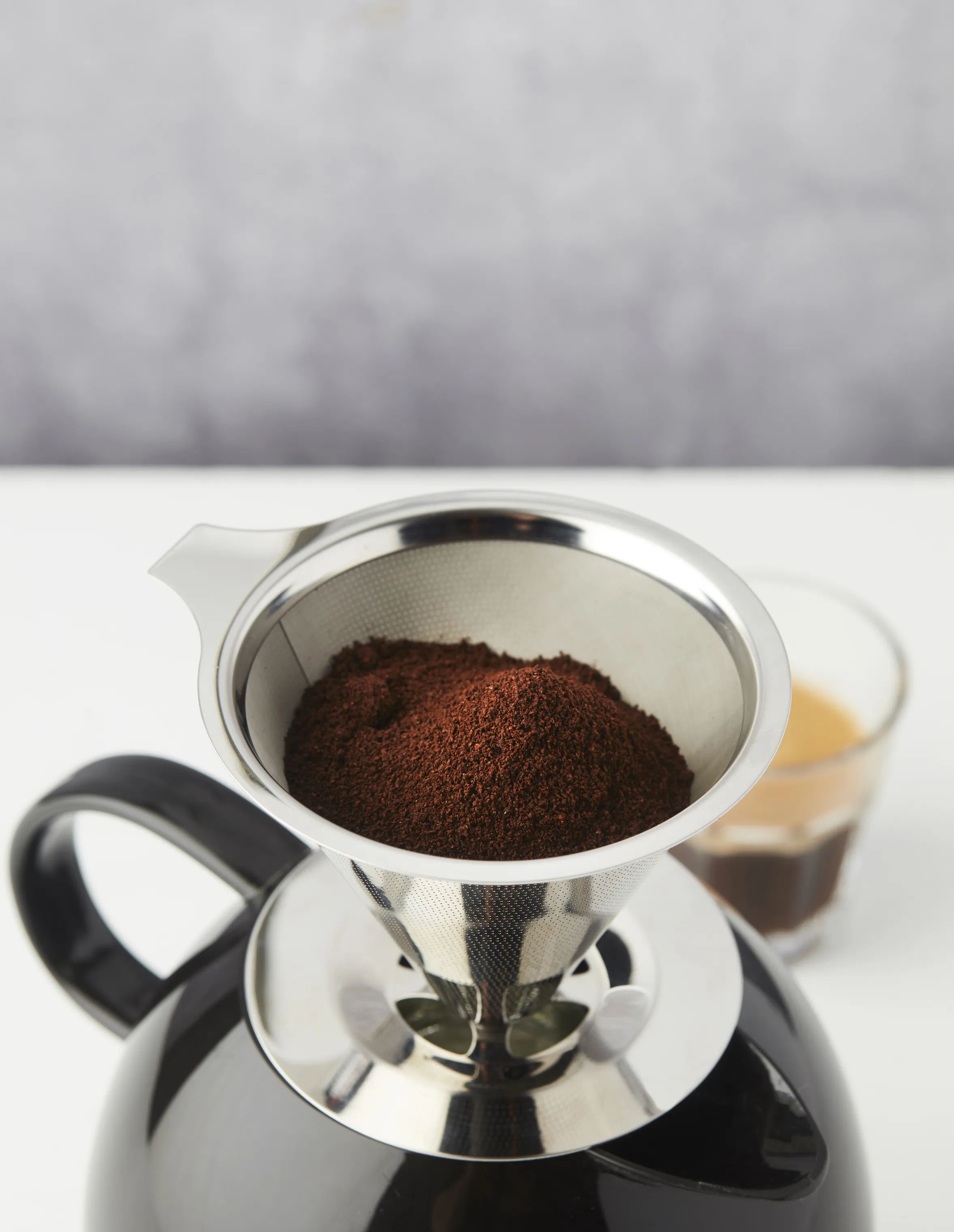 Point Virgule Kaffefiltre Kaffefilter i Metallisk grå, 2