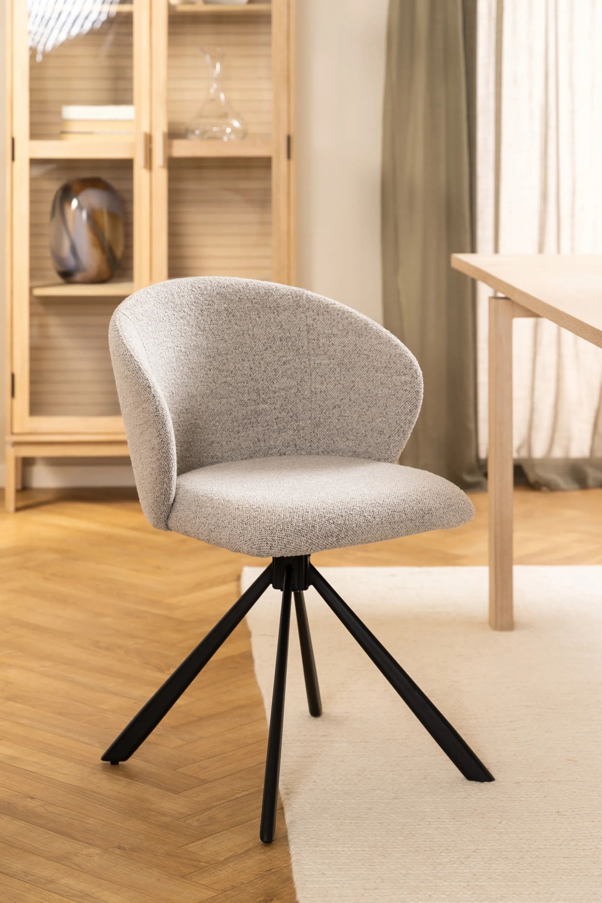 CASA Living Spisebordsstole Pippa Spisebordsstol - 2 stk. i Beige, 6