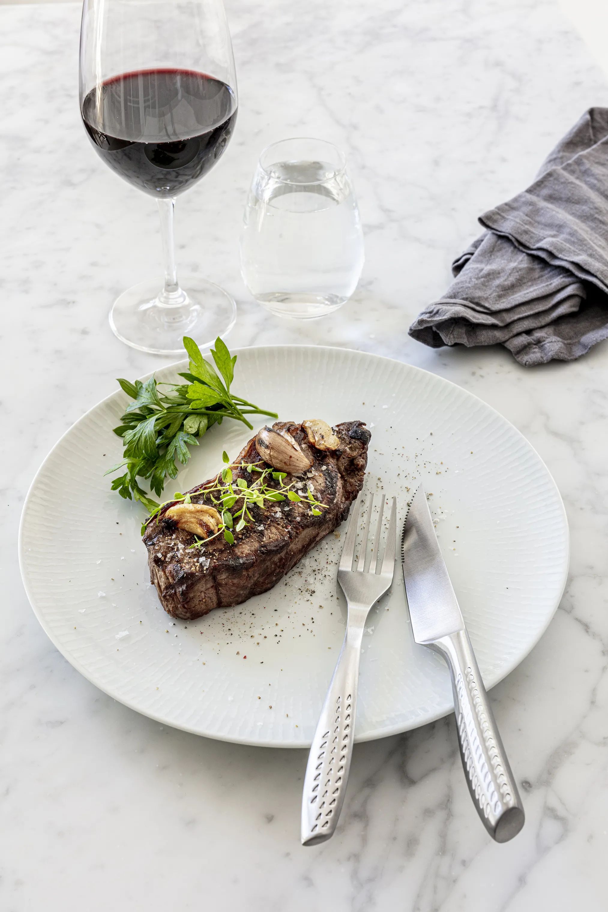 erik bagger a/s Bestiksæt Timeless Steakbestik - 8 dele i Stål, 2