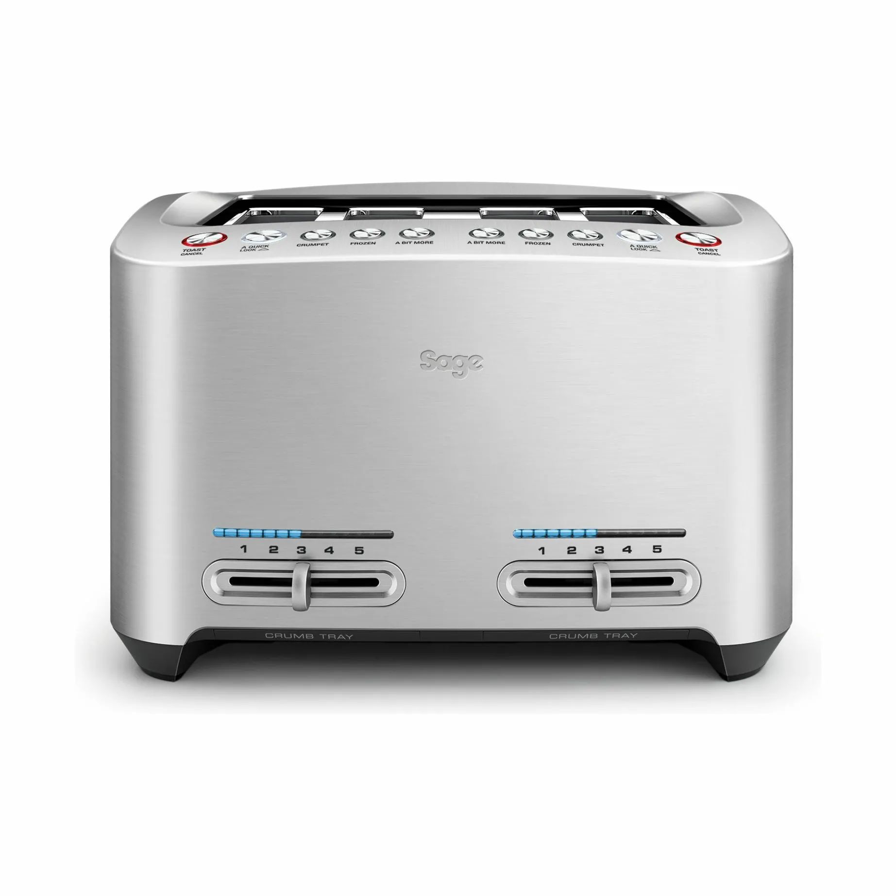 Sage Brødristere The Smart Toast 4 Slices Brødrister i Stål, 1