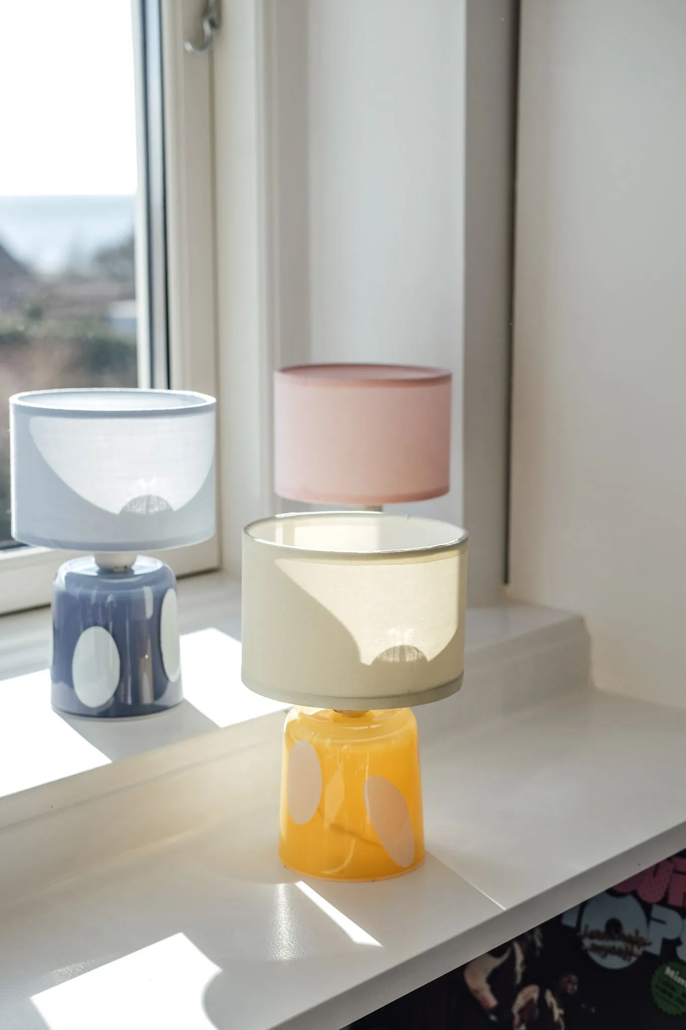 CASA Living Bordlamper LED Bordlampe i Blå, 4