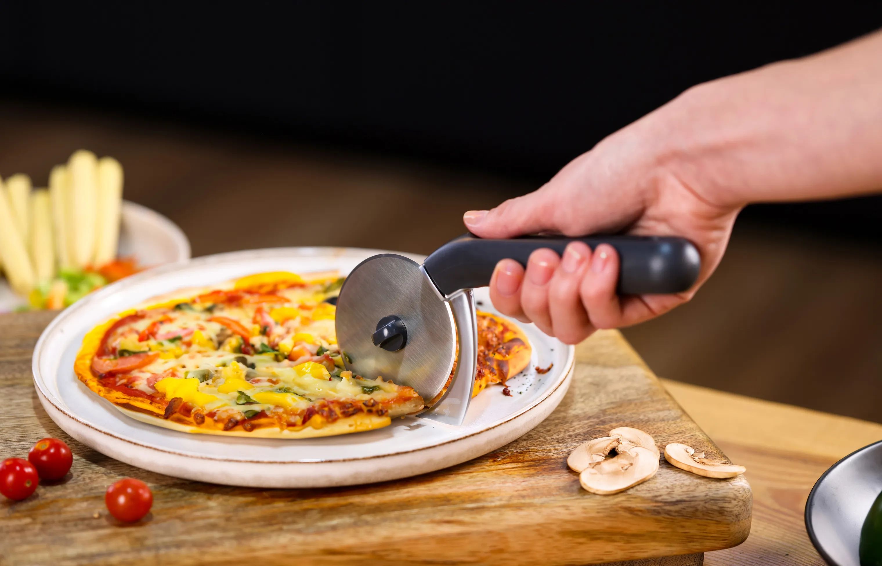 Zyliss Pizzaskærere Pizzaskærer i Beluga Grey, 3
