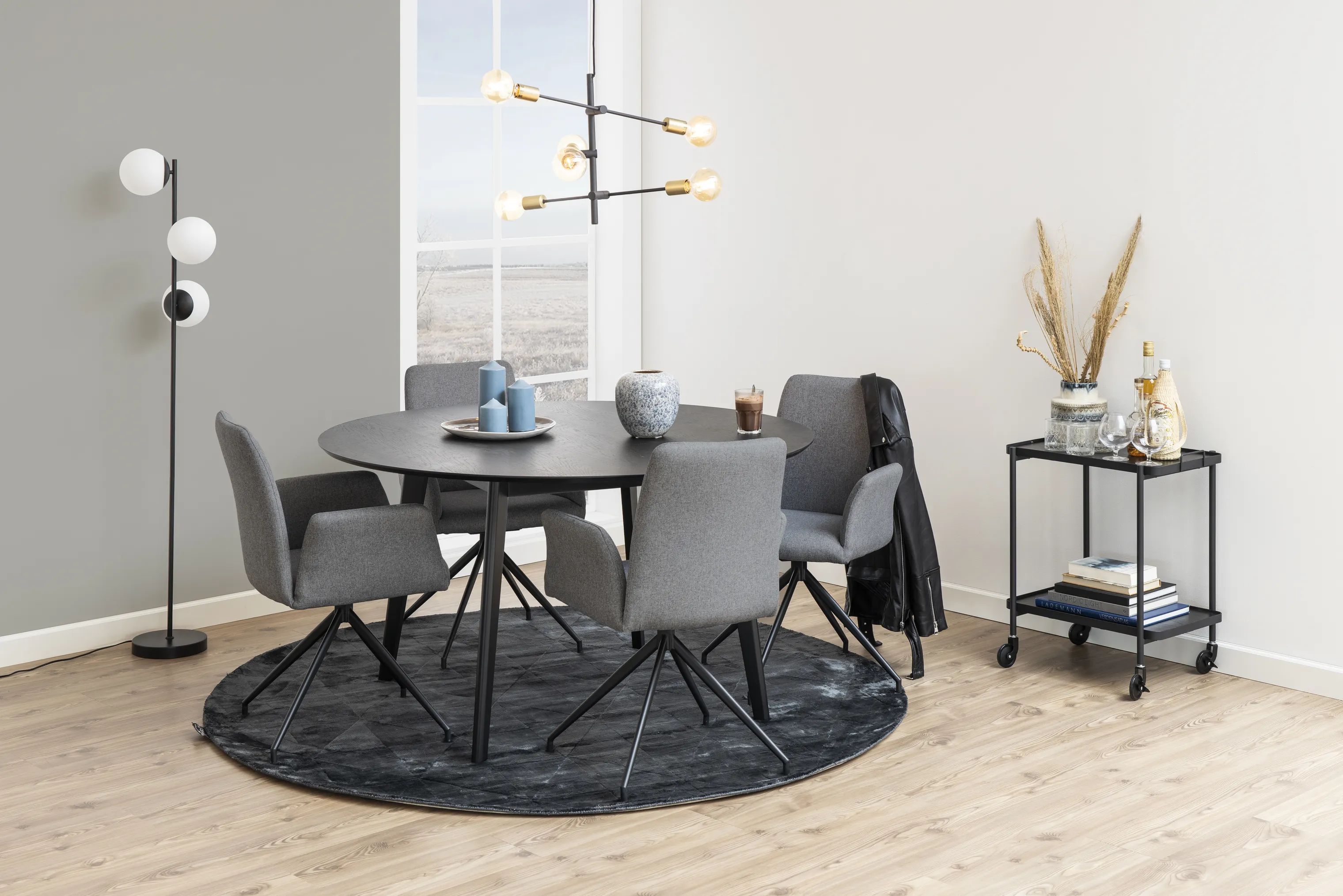CASA Living Spisebordsstole Naya Spisebordsstol i Grå, 2