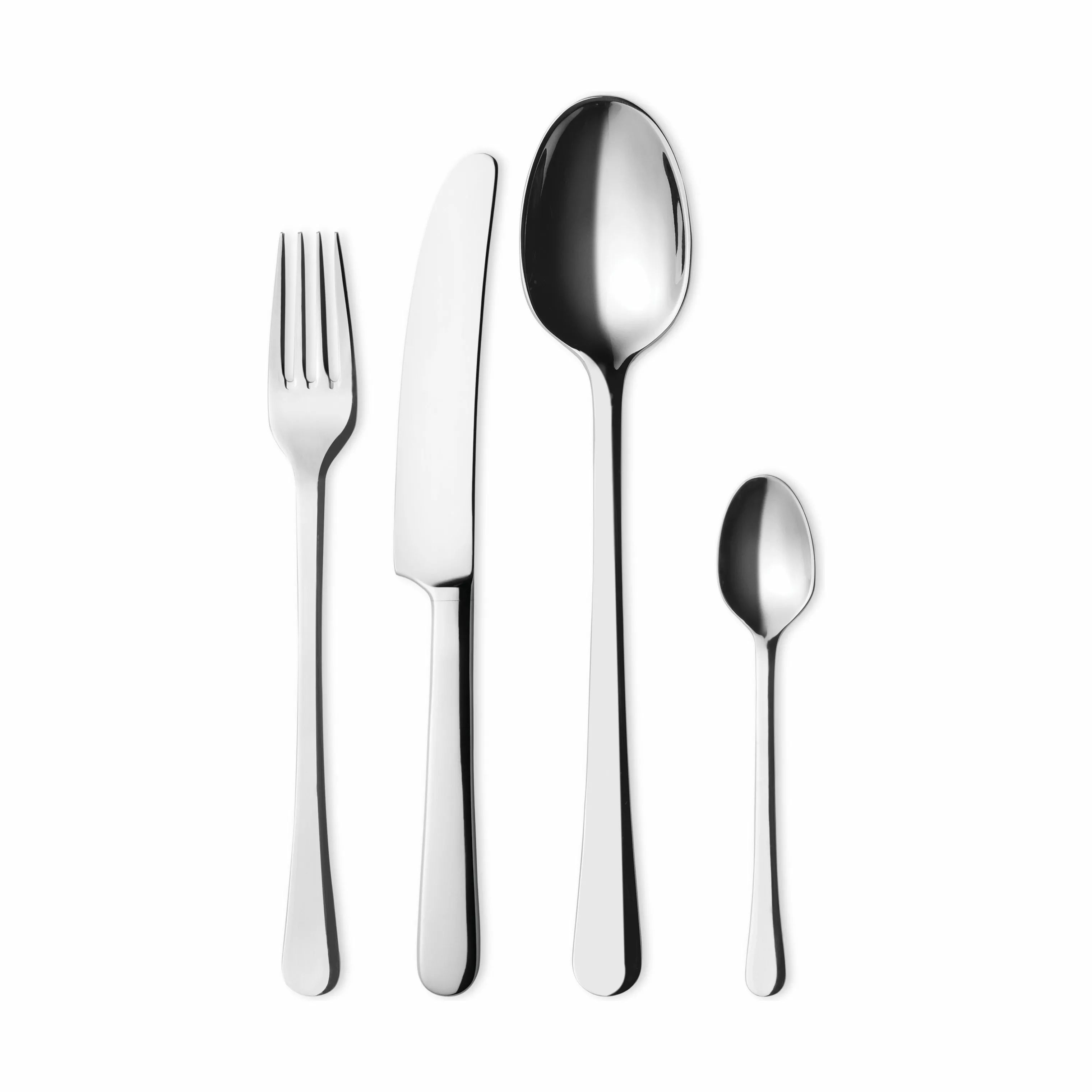 Georg Jensen Bestiksæt Copenhagen Bestiksæt - 24 dele i Blank/Stål, 24 stk., 1