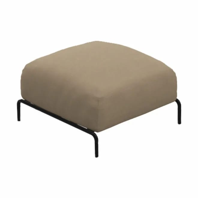 TRIMM Copenhagen Puffer Brick Pouf Modul i Taupe, 1
