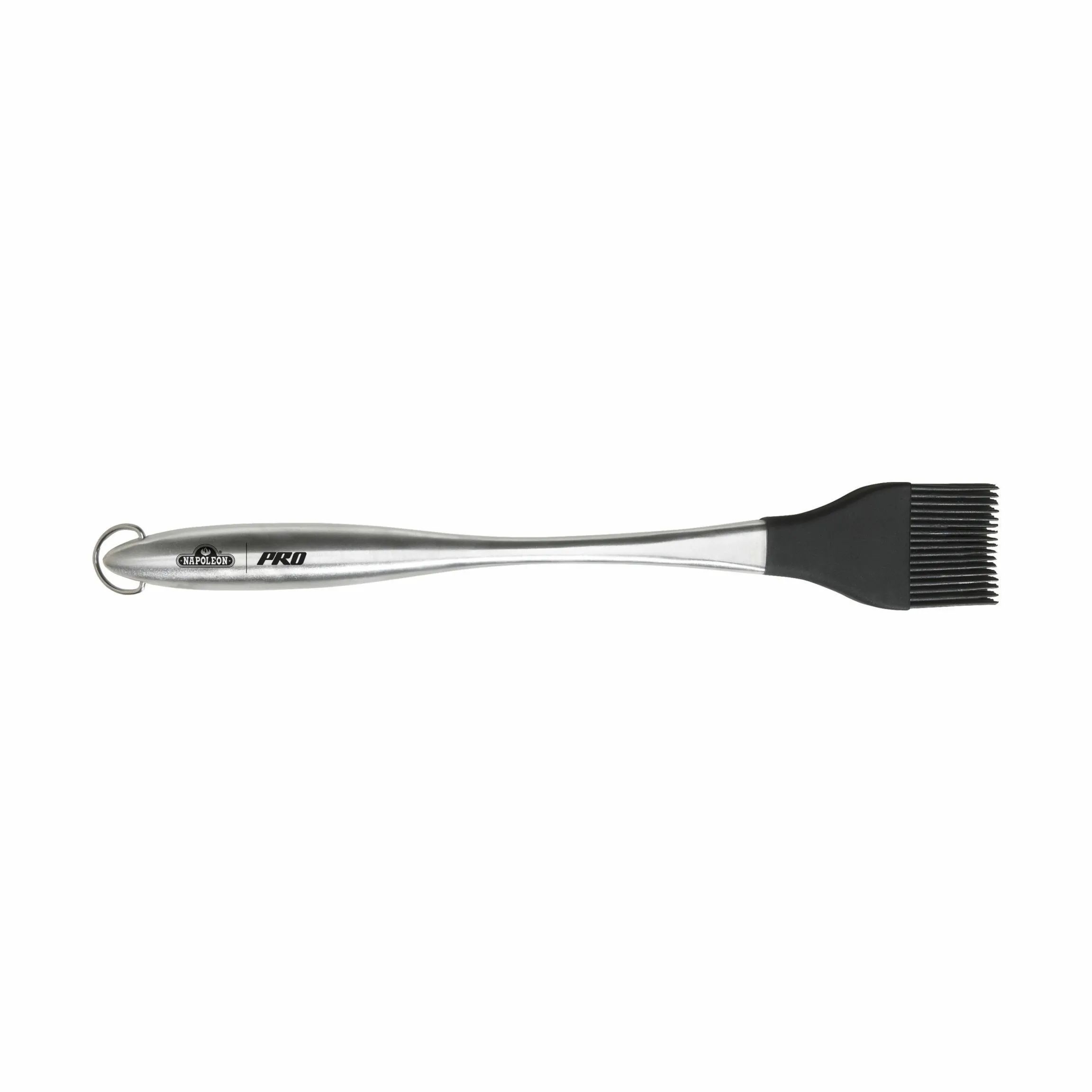 Napoleon Grillredskaber PRO Silikonepensel i Sølv/sort, 34 cm, 1