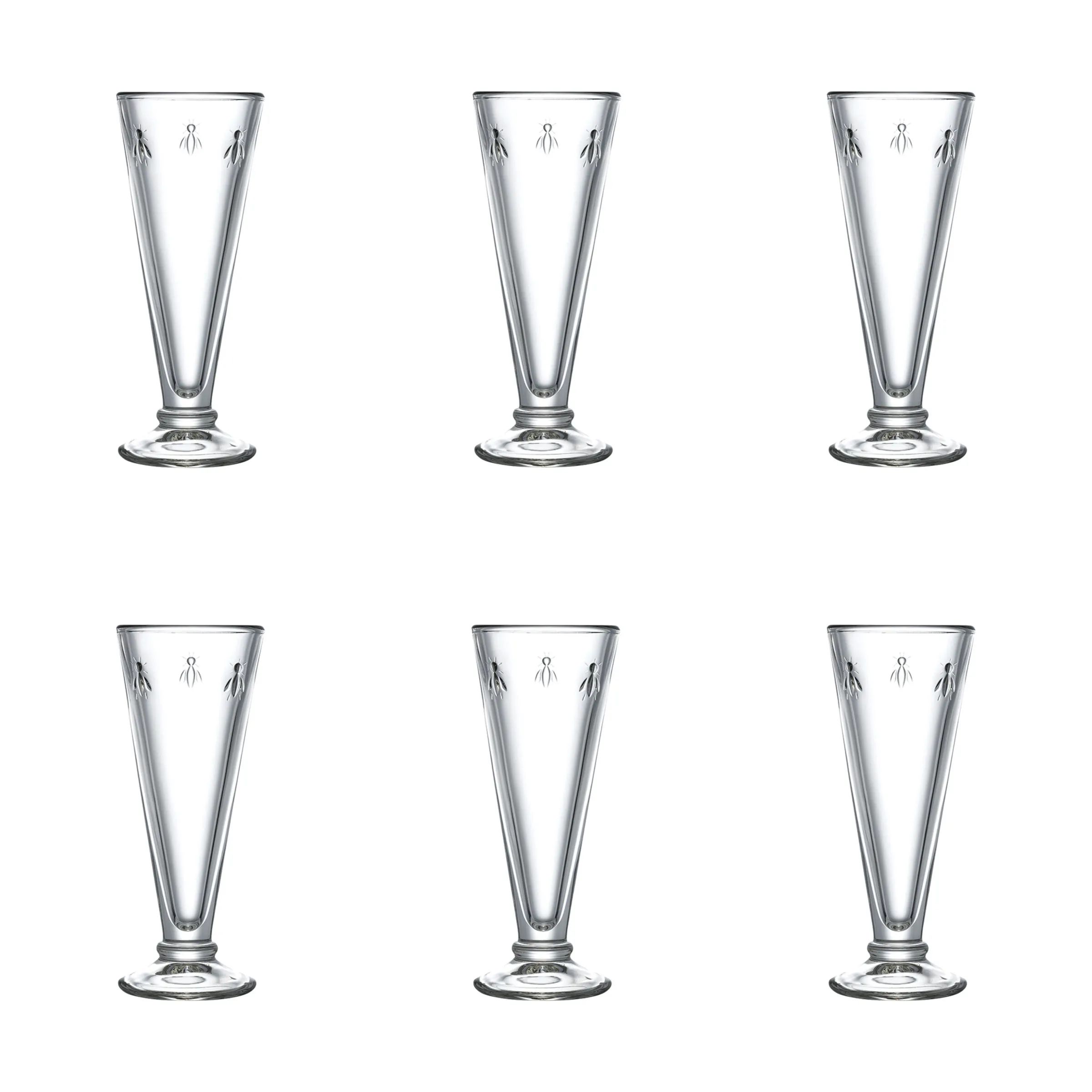 La Rochère Champagneglas Abeille Champagneflute - 6 stk. i Klar, 1