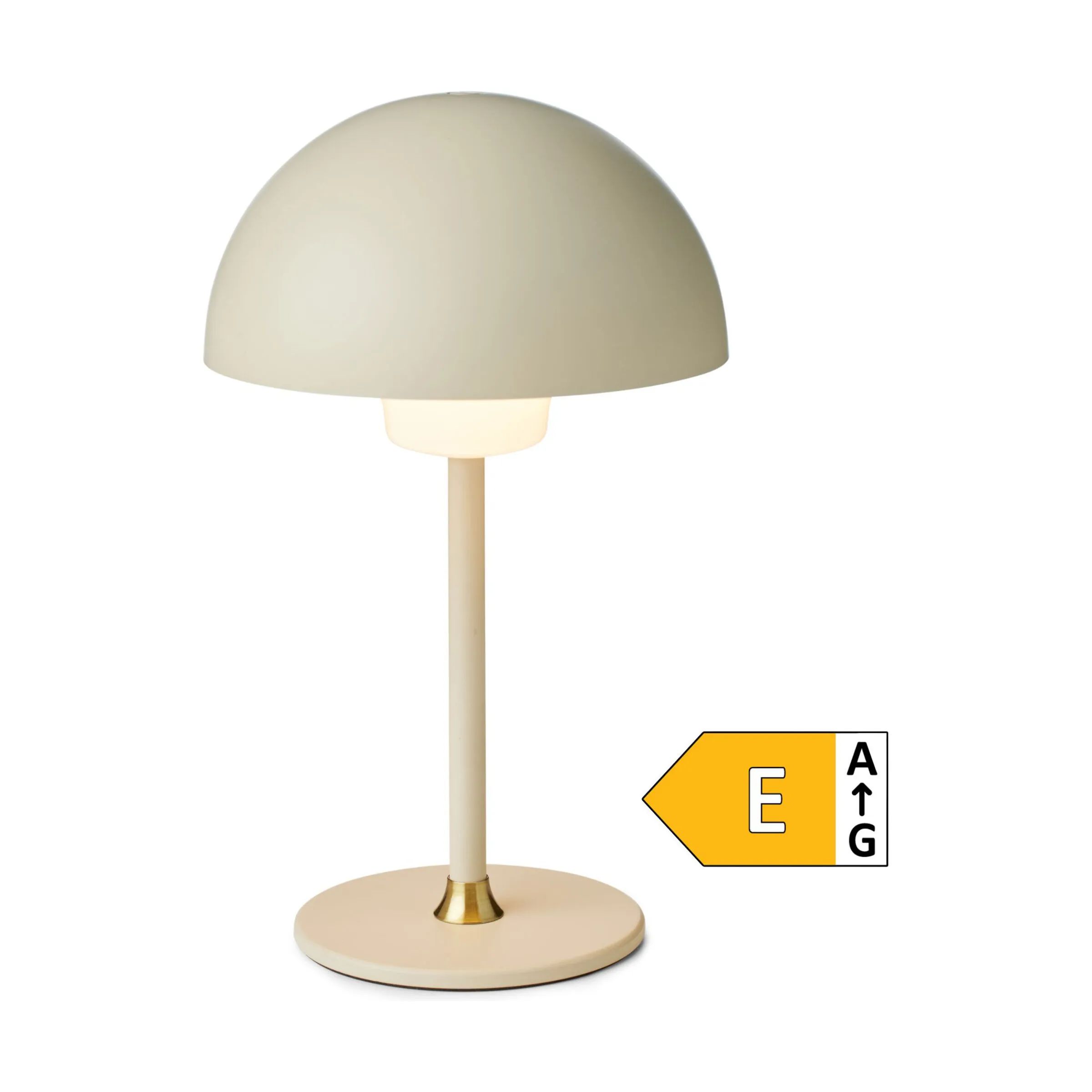 Halo Design LED-lamper Moon Light Transportabel Bordlampe i Creme, 1