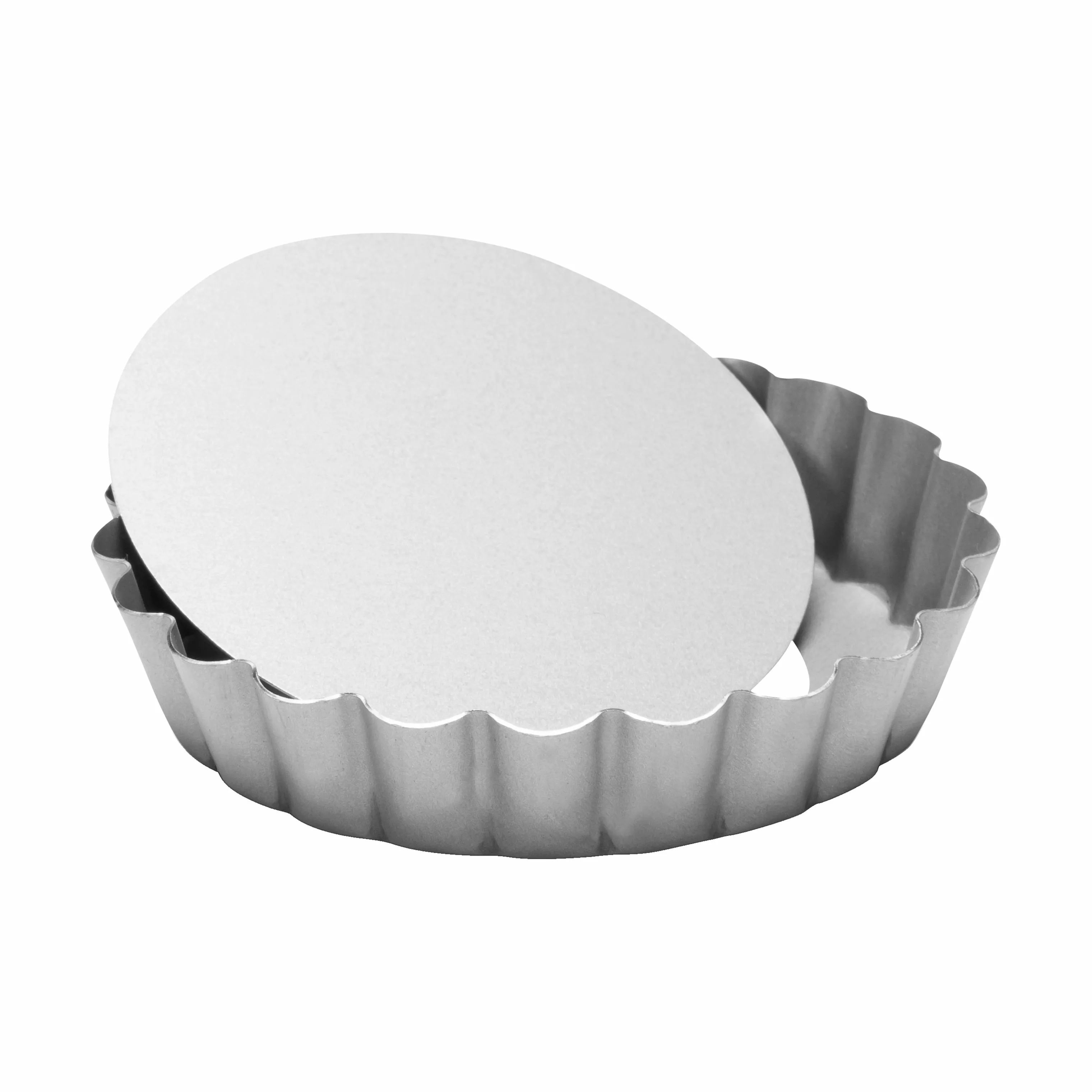 Patisse Tærteforme og fade Silvertop Sølvfarvettop Tærteform i Sølvfarvet, 10 cm, 1