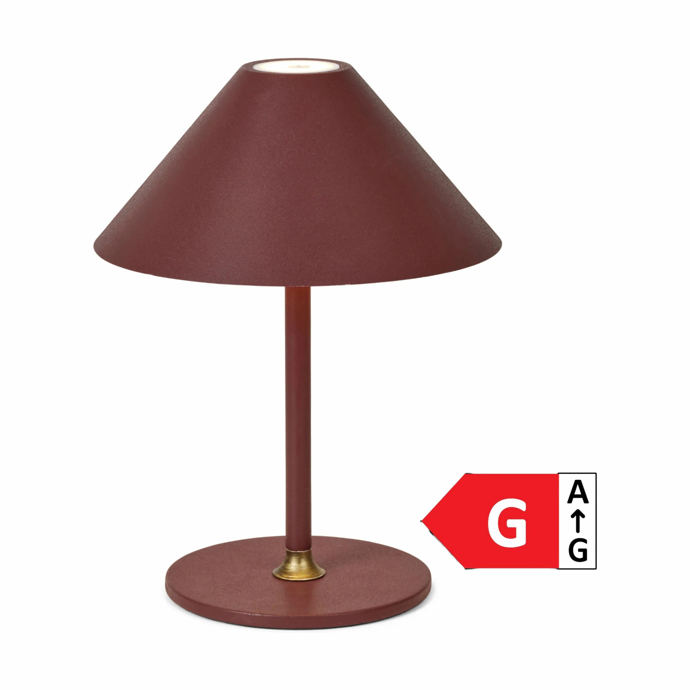 Halo Design Bordlamper Hygge Bordlampe i Maroon, 1