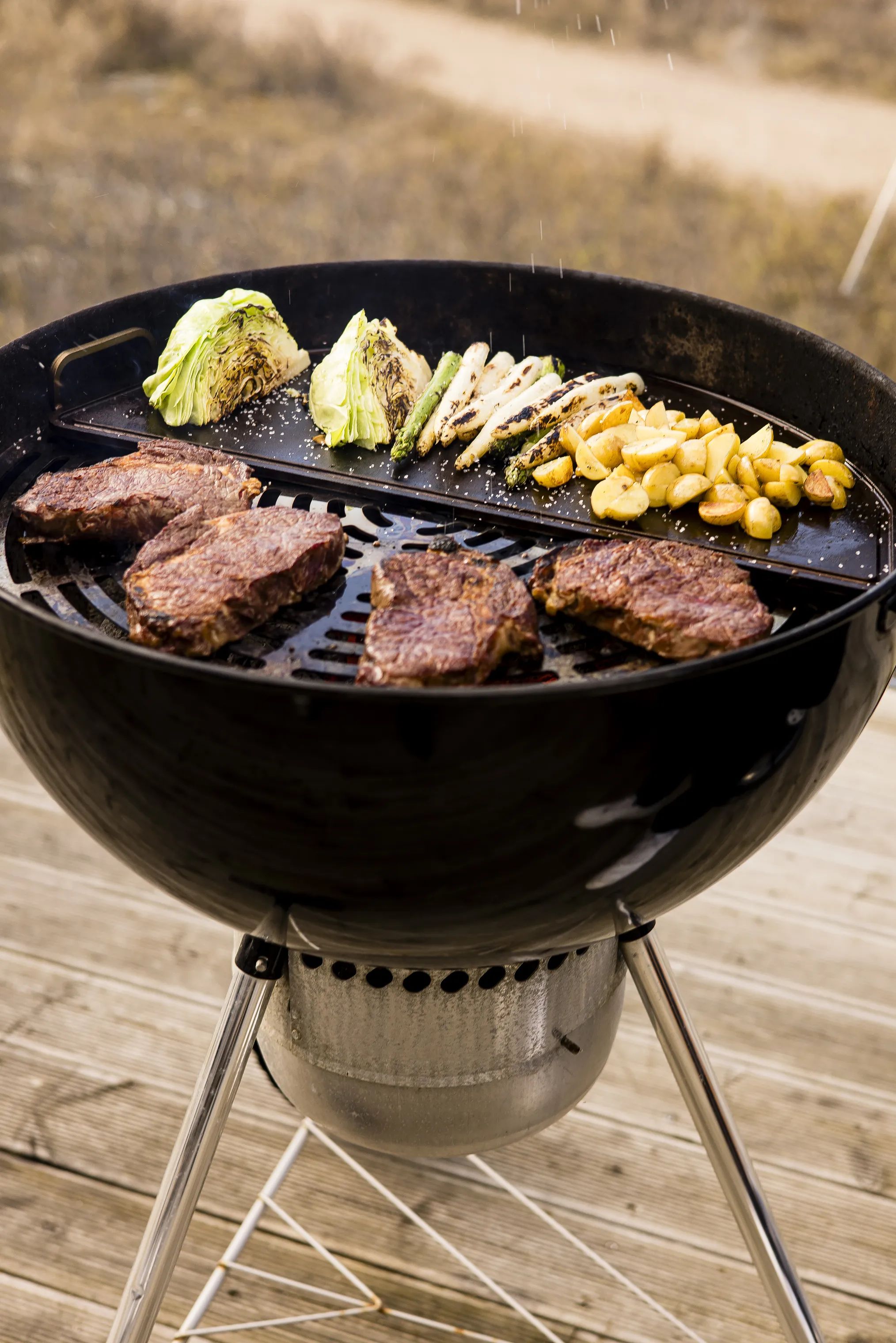 Kockums Jernverk Grillborde Stegebord i Sort, 2