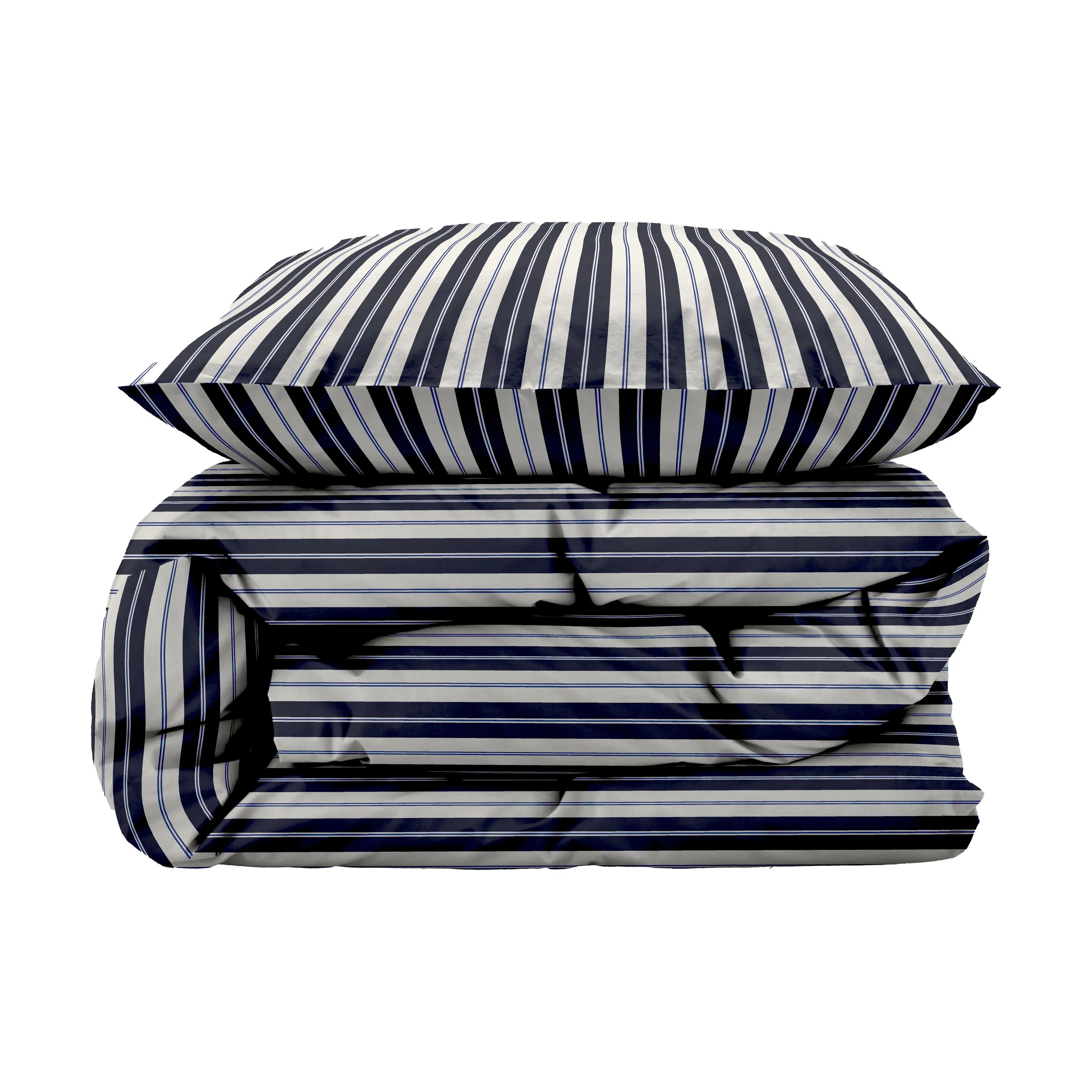 Södahl Sengetøj Flow Sengetøj i Navy, B140 x L200 cm, 2