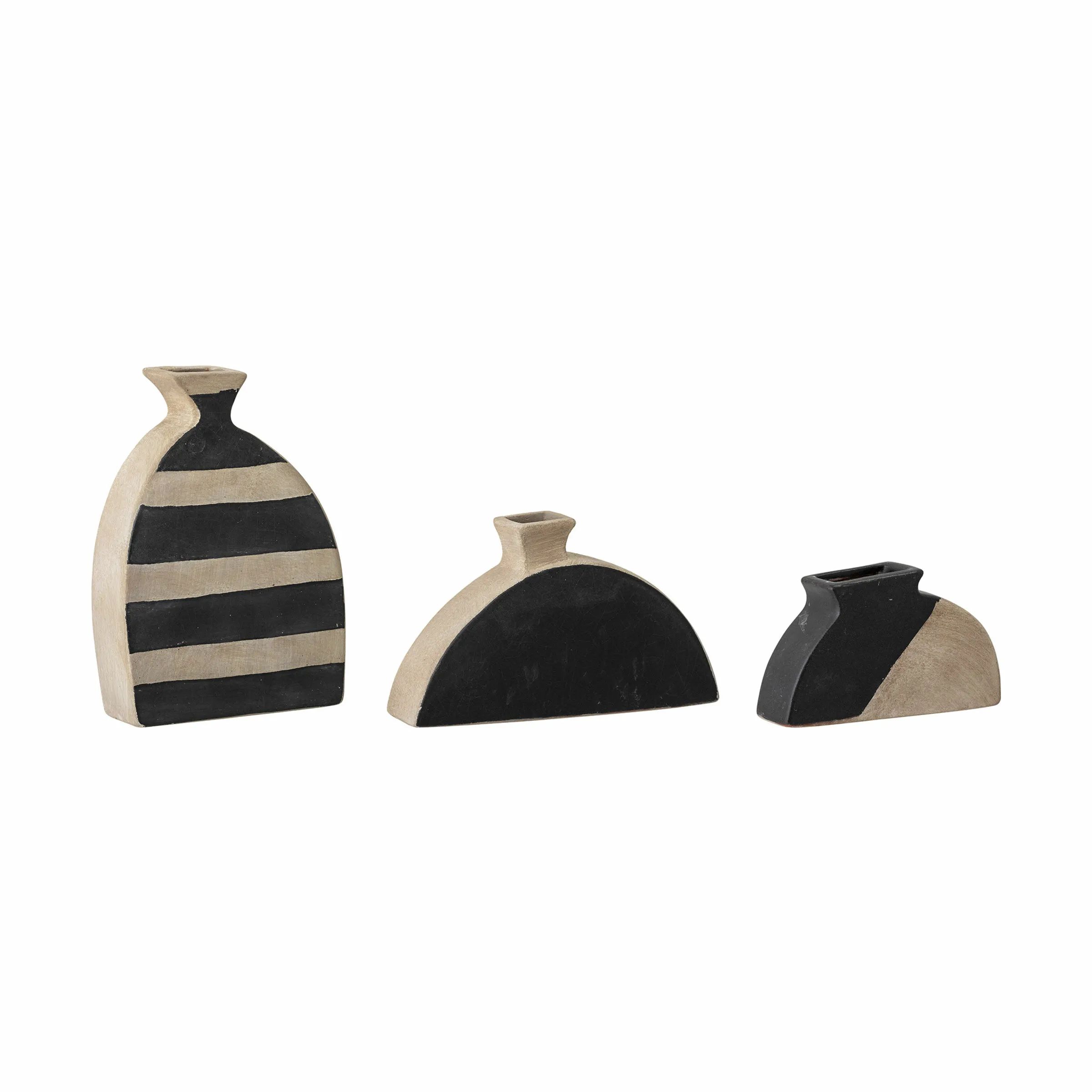 Bloomingville Vaser Nezha Vase i Black, 23 cm, 1