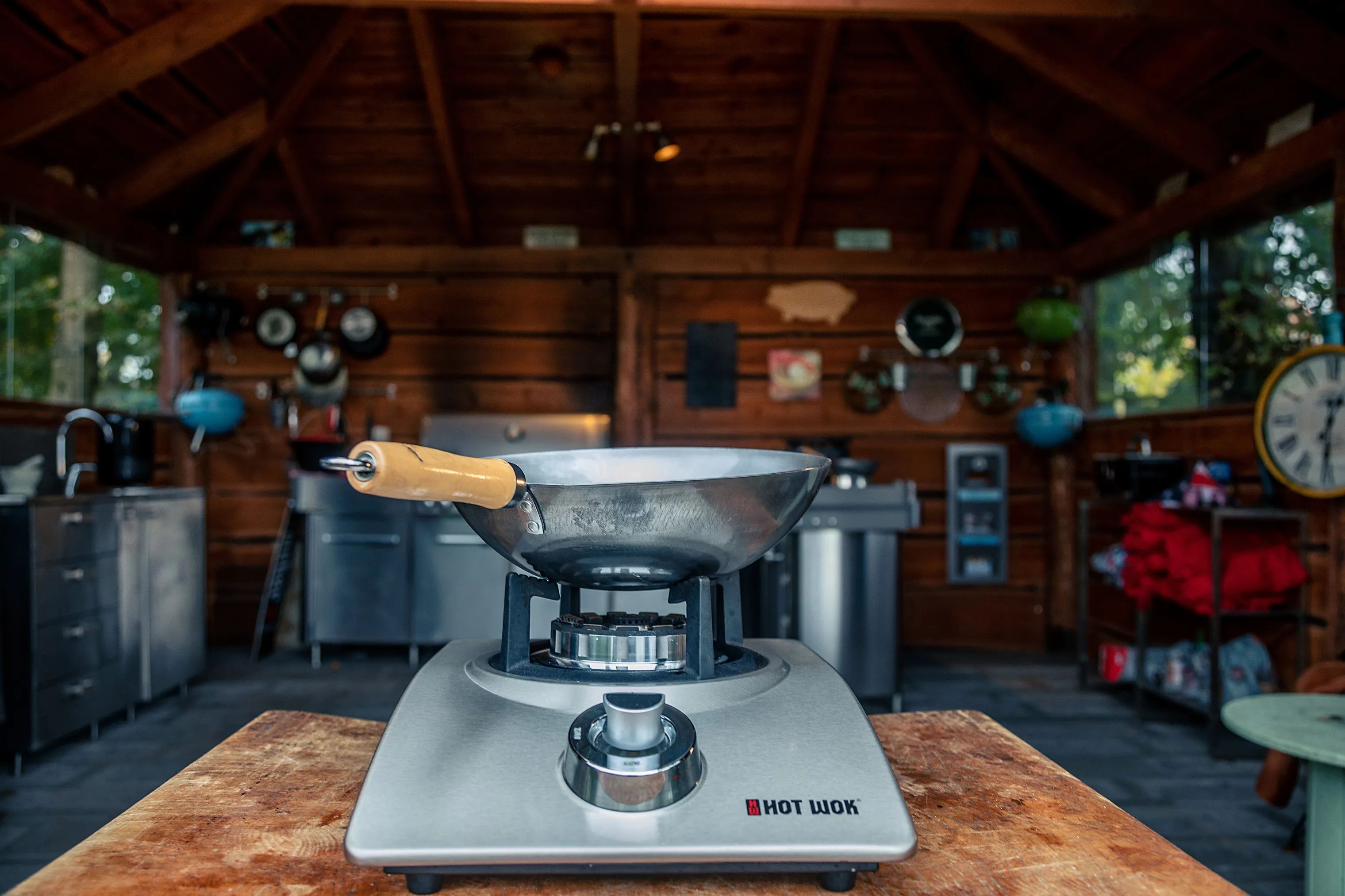 HOT WOK Gasbrændere HOT WOK Silverline Gasblus i Sølvfarvet, 3