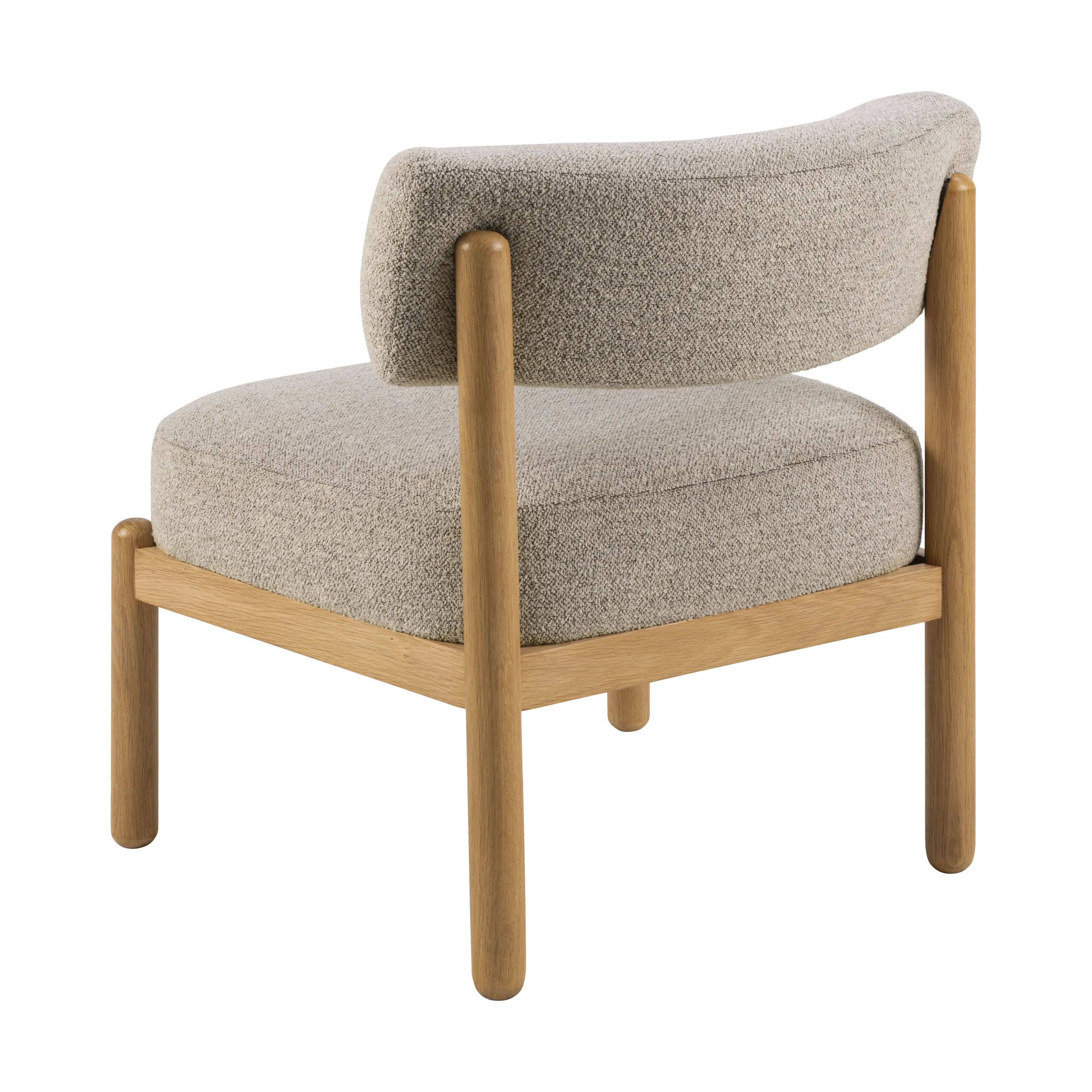 CASA Living Lænestole Burley Lounge Stol i Beige, 4