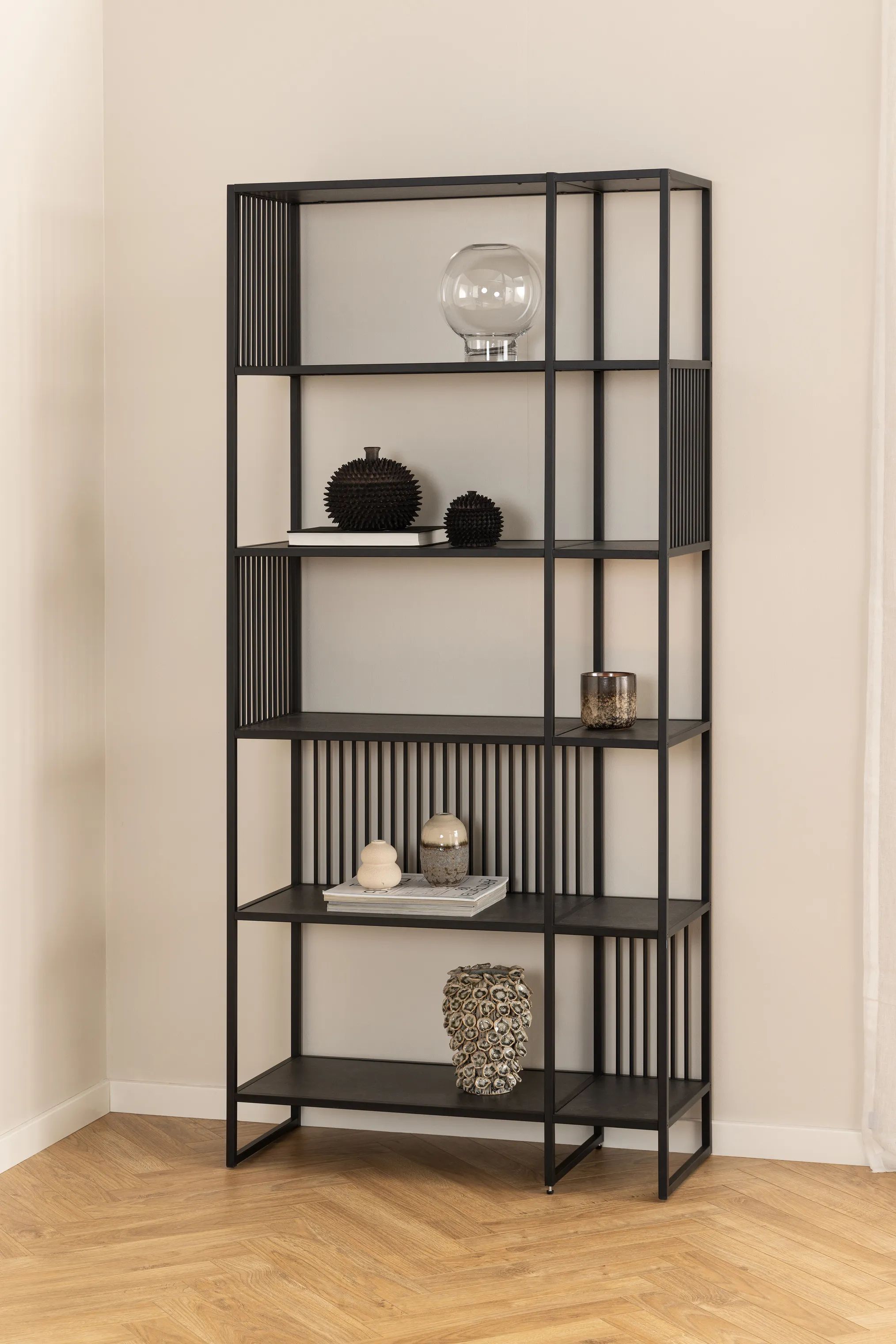 CASA Living Reoler og tilbehør Strington Reol i H185 x B85 x L35 cm, 2