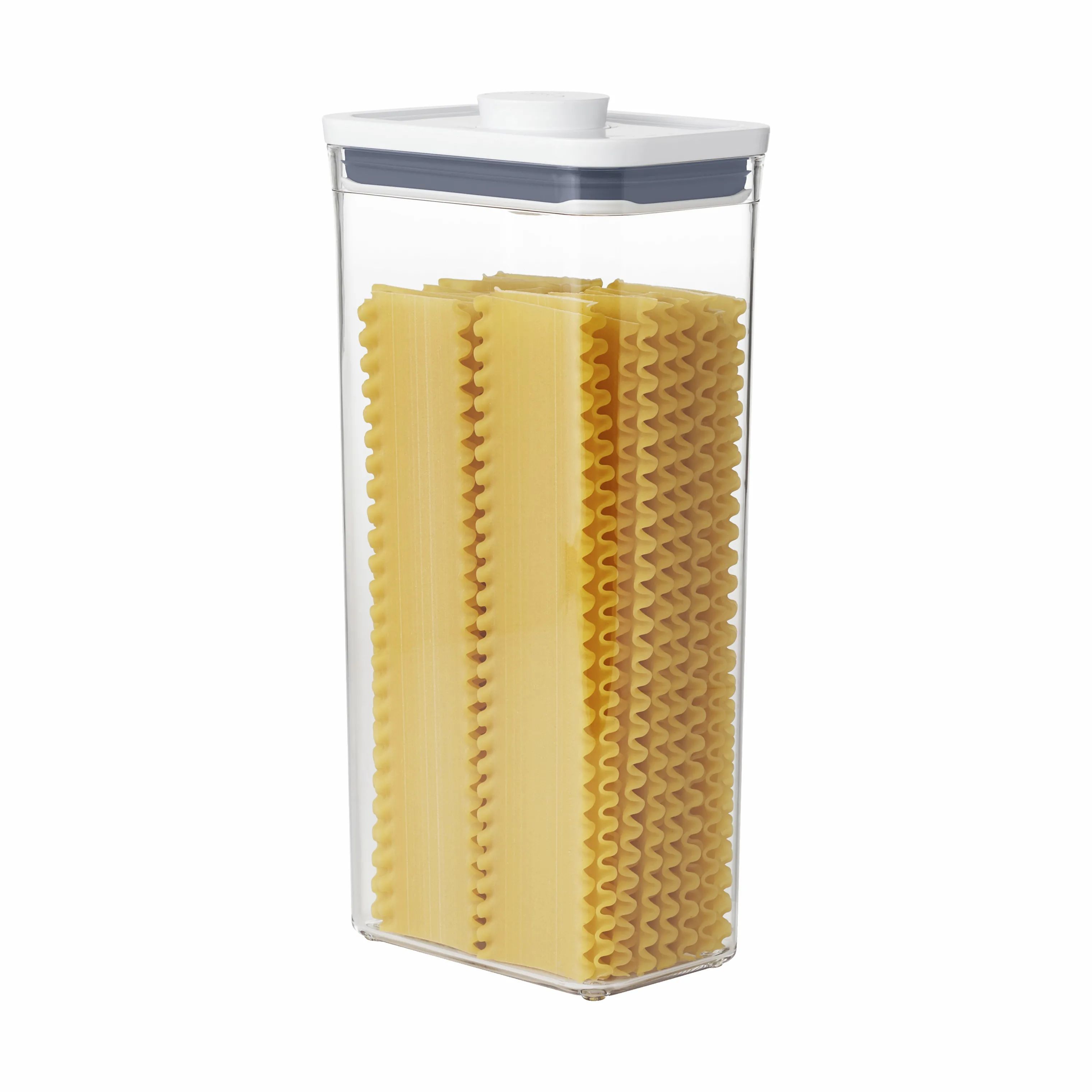 OXO Opbevaringsbokse POP Opbevaringsboks i hvid;klar;grå, H32 cm x 3.5 L, 4